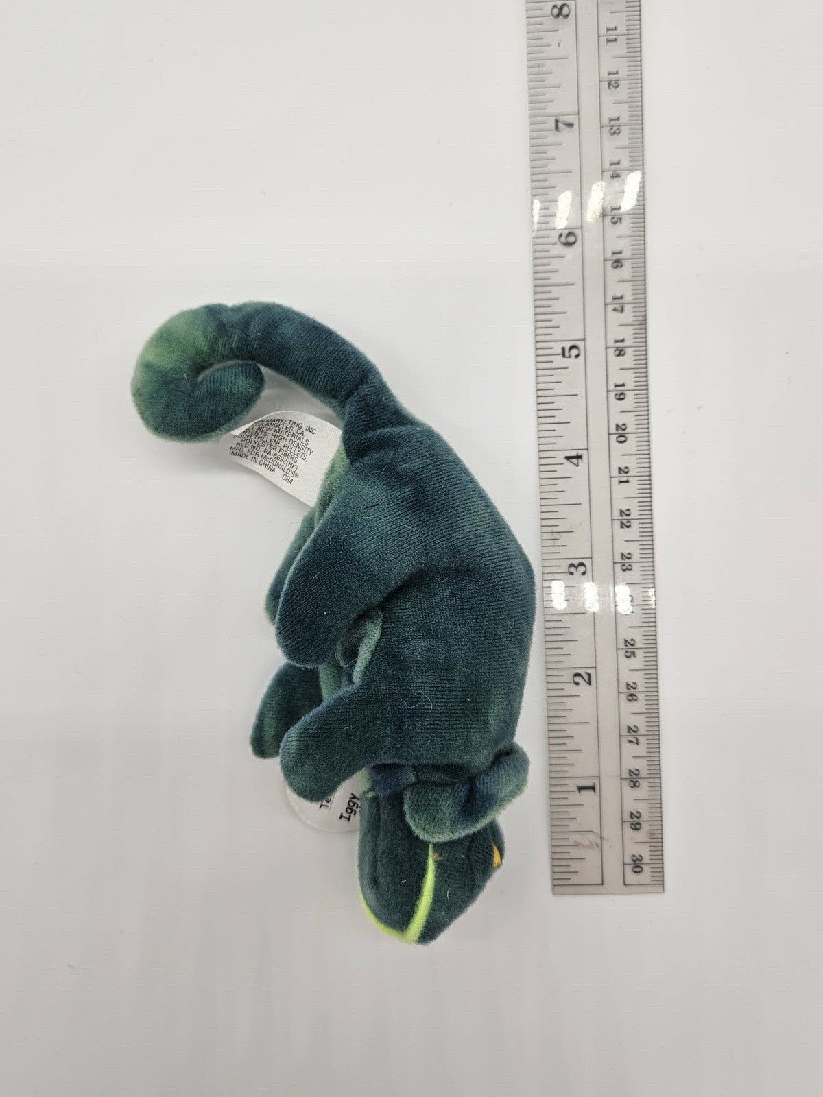TY TEENIE ORIGINAL BABIES IGGY THE IGUANA W/ TAG