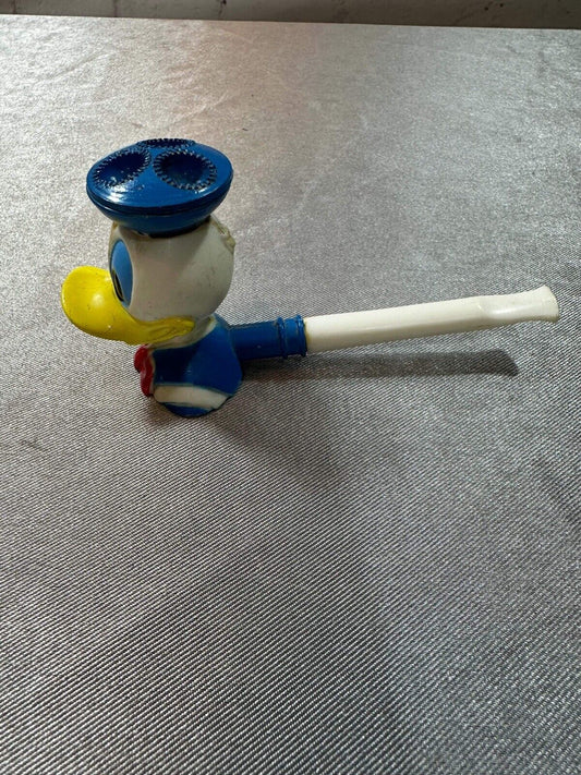 VINTAGE 1970s CHEMTOY WALT DISNEY DONALD DUCK BUBBLE PIPE TOY VTY 002