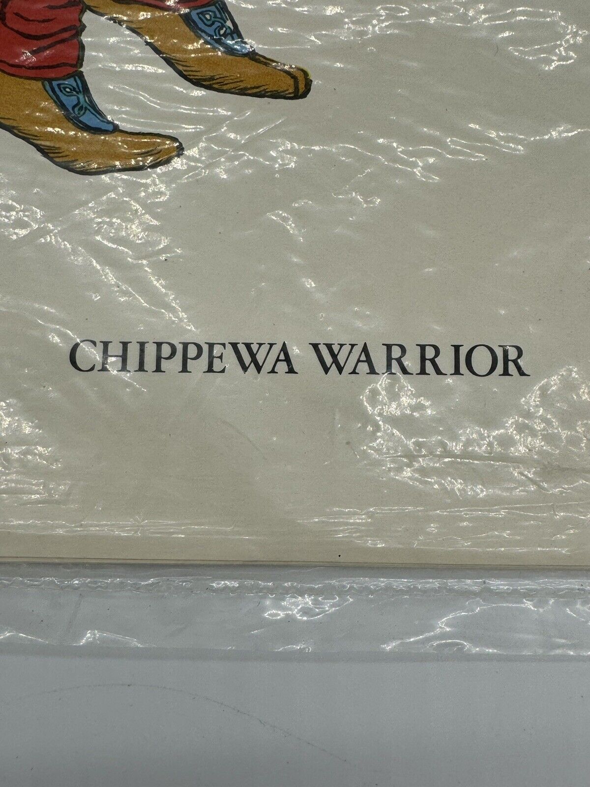 Vintage 1969 Mackinac Island State Park Commission 4 Chippewa Warriors NEW￼