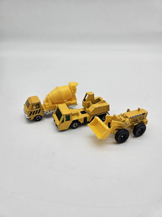 Vintage Diecast Construction Toy Trucks