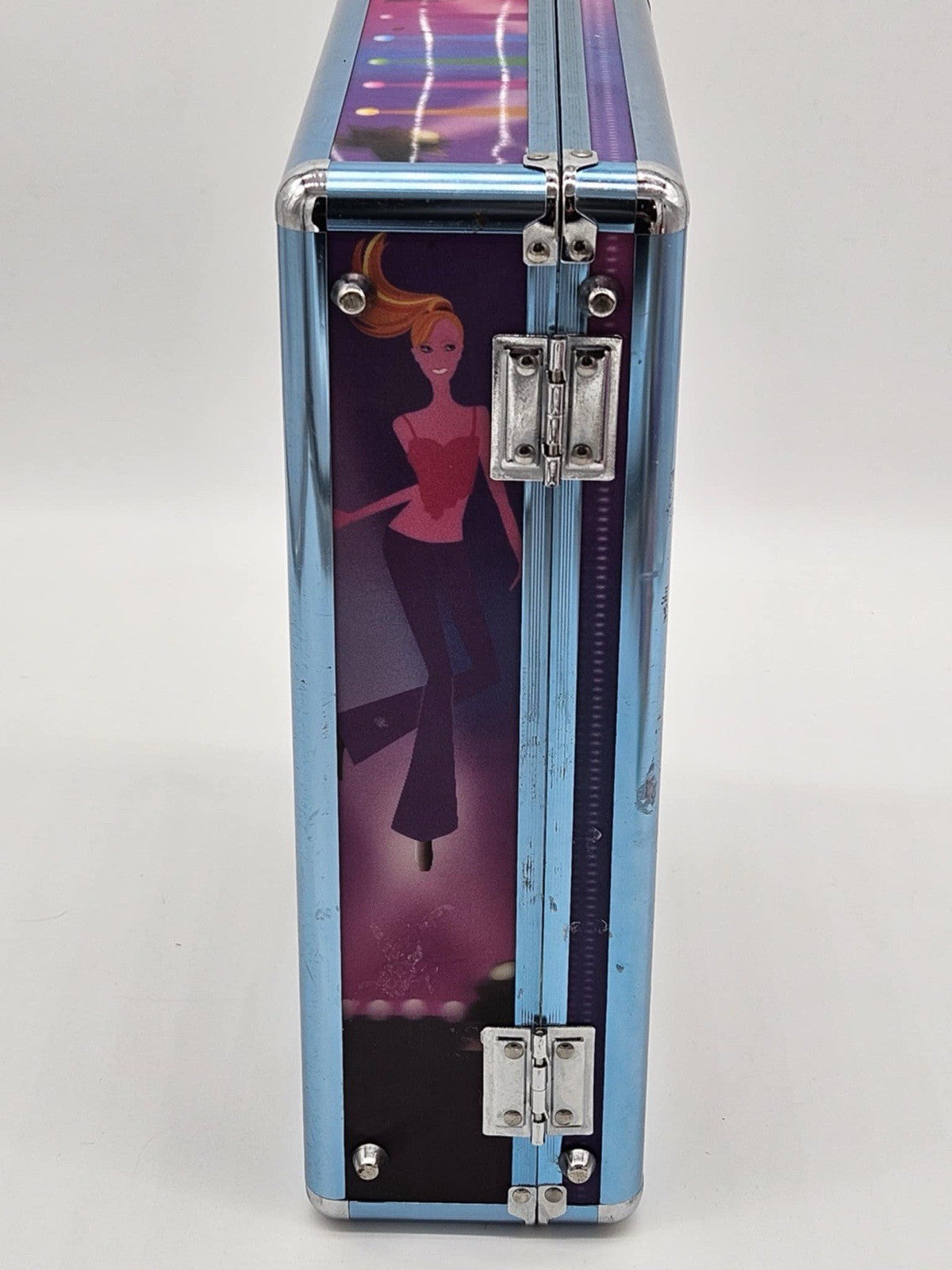 Vintage My Scene Barbie Hardcover Hologram Suitcase