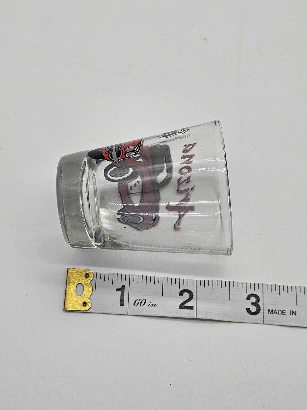 Arizona Route 66 Red Corvette Classic Car Souvenir Shot Glass
