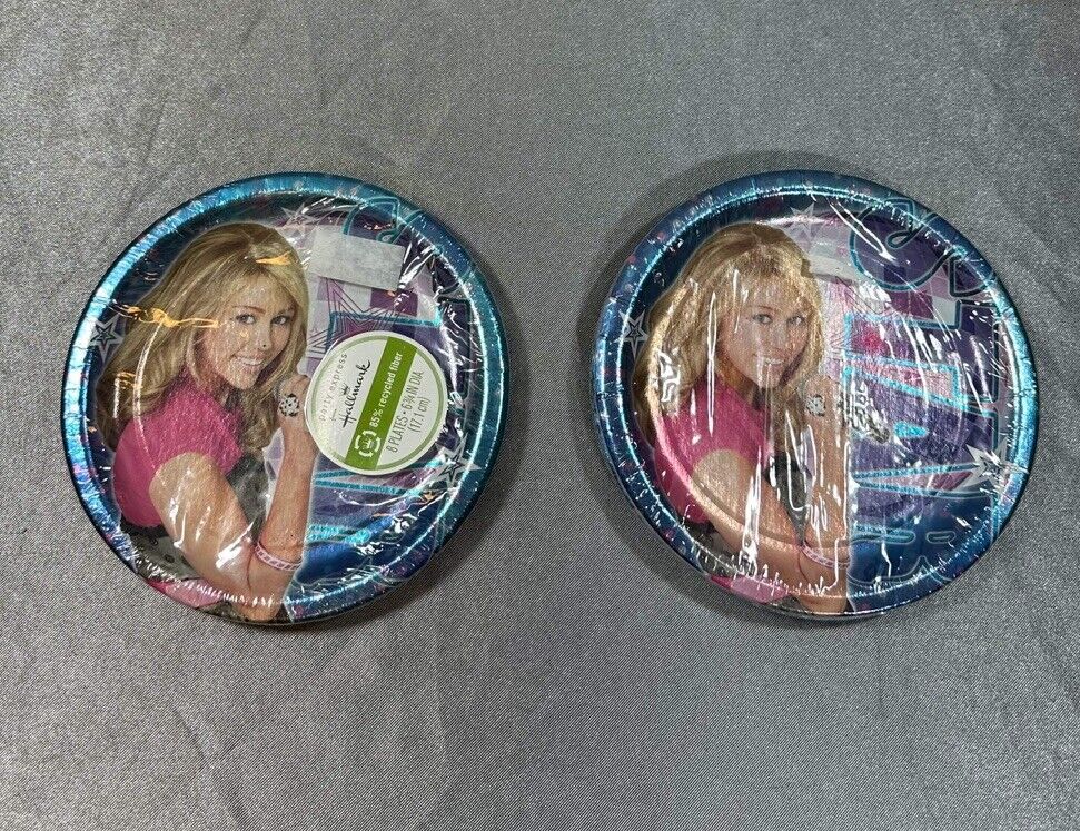 Hannah Montana Hallmark Party Plates