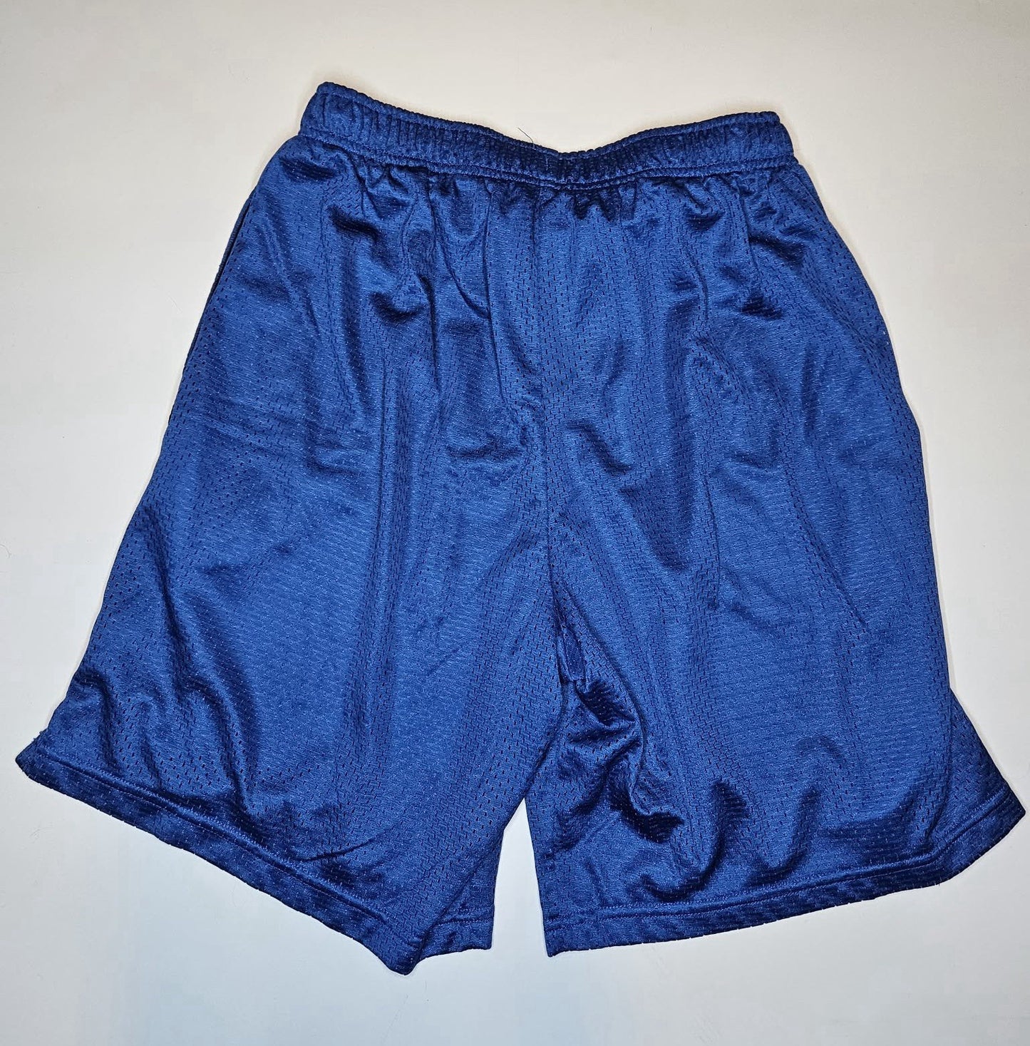 Blue Mesh Basketball Shorts Sz M