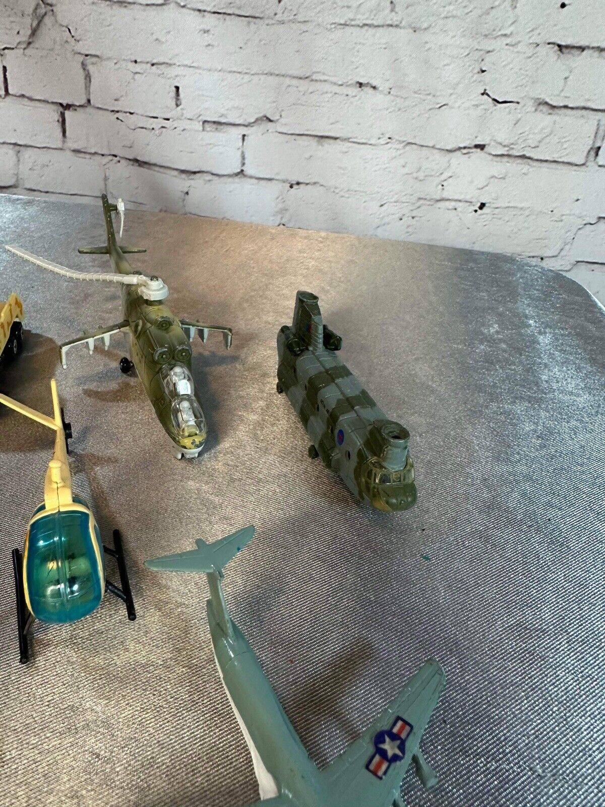 Lot Of Vintage Toy Military Vehicles