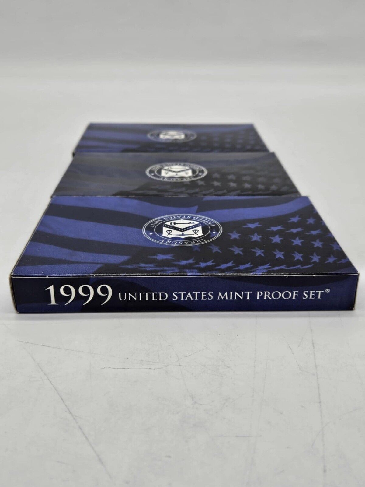 Lot of 3 Uncirculated 1999 Coins Clad Proof Set U.S. Mint  (JB01)