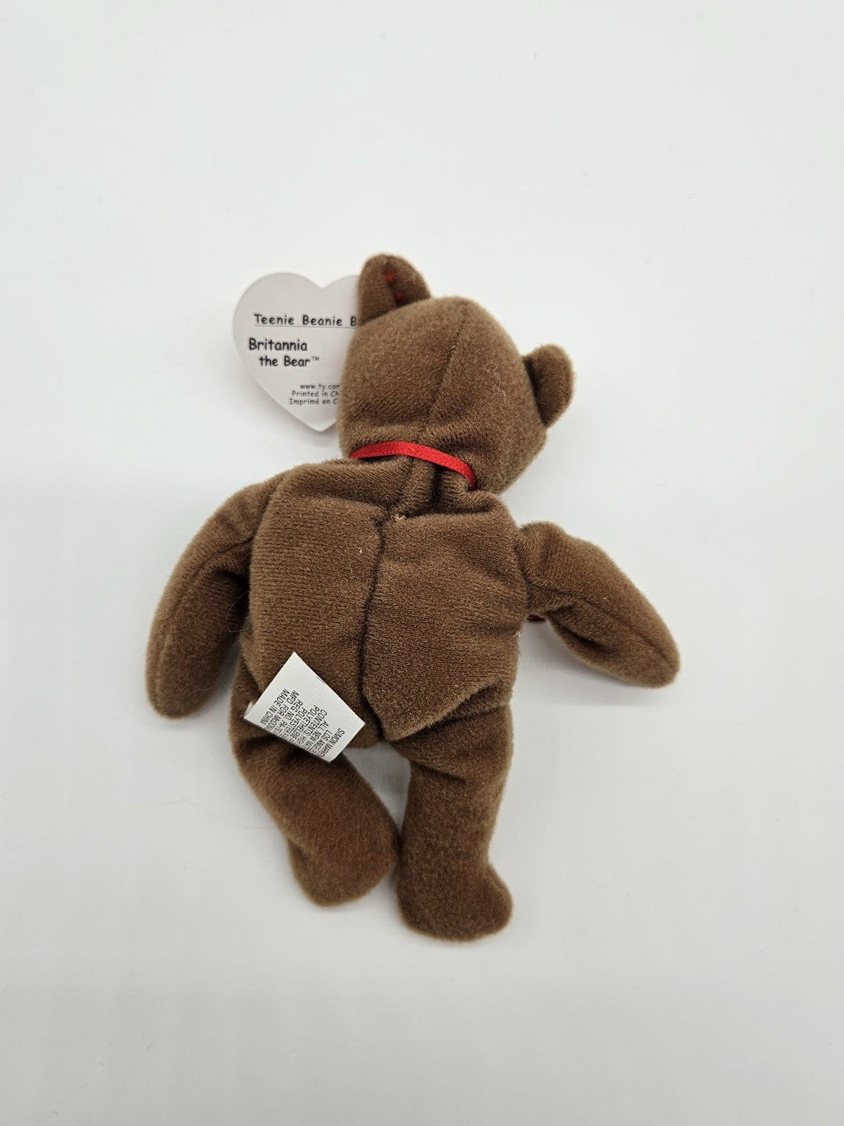 TY Beanie Baby - BRITANNIA the Bear (UK Exclusive*(8.5 inch) -MWMTs Stuffed Toy
