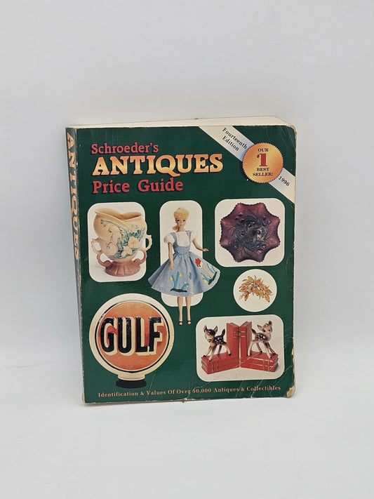 Vintage Schroeder's Antiques Price Guide 1996 14th Edition Collectibles Book
