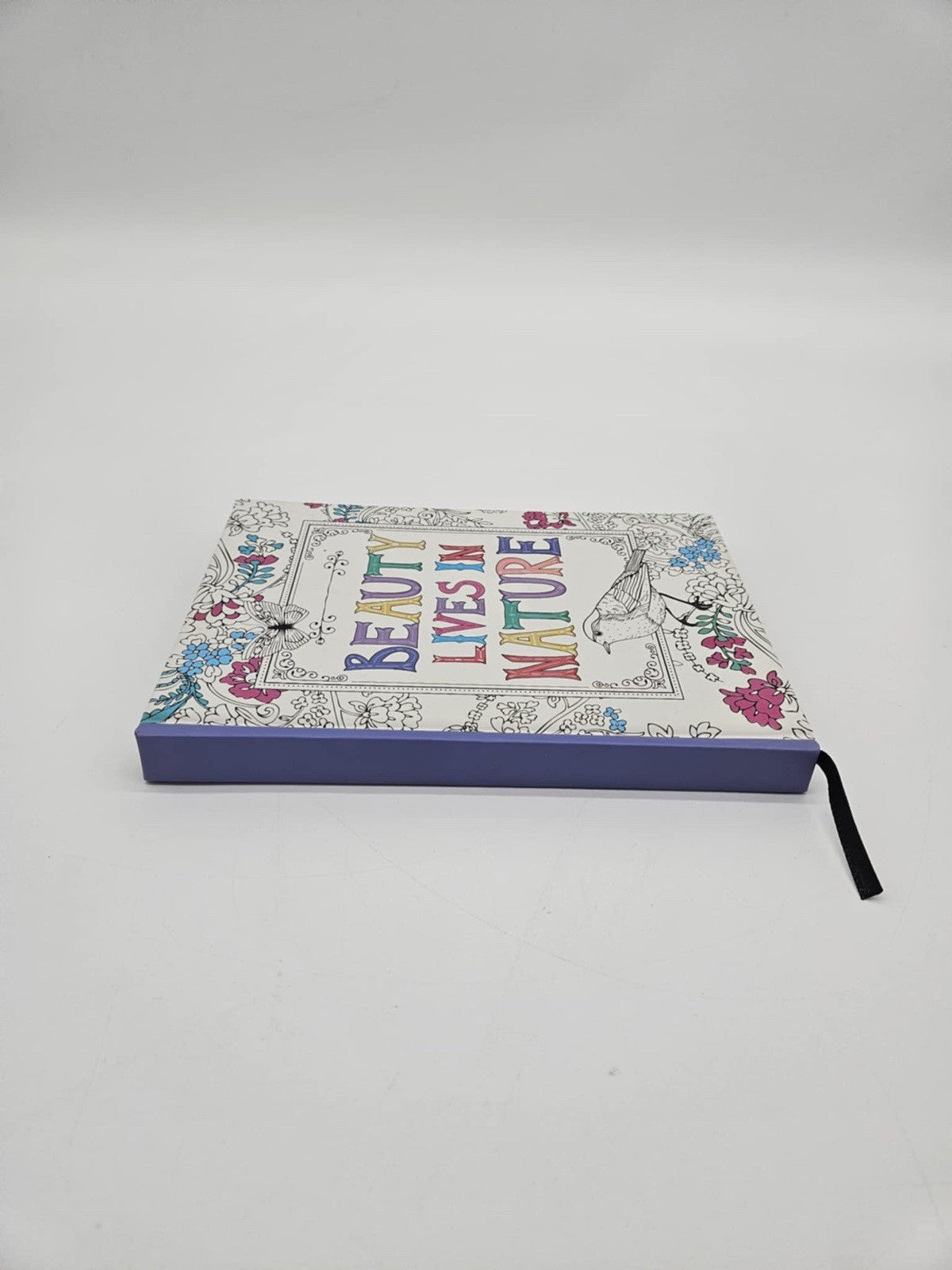 Coloring Journal Beauty Lives in Nature  Hardcover NEW