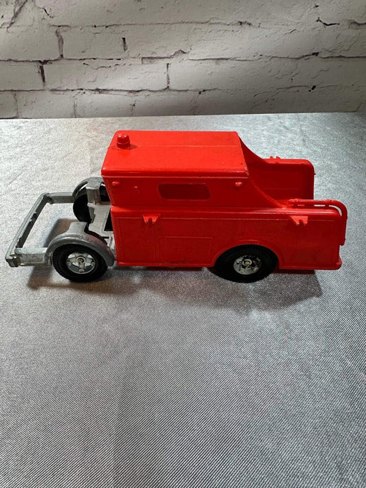 Hubley C 1960s Pressed Steel, Plastic Ford C Trailer Fire Rescue VTY 002