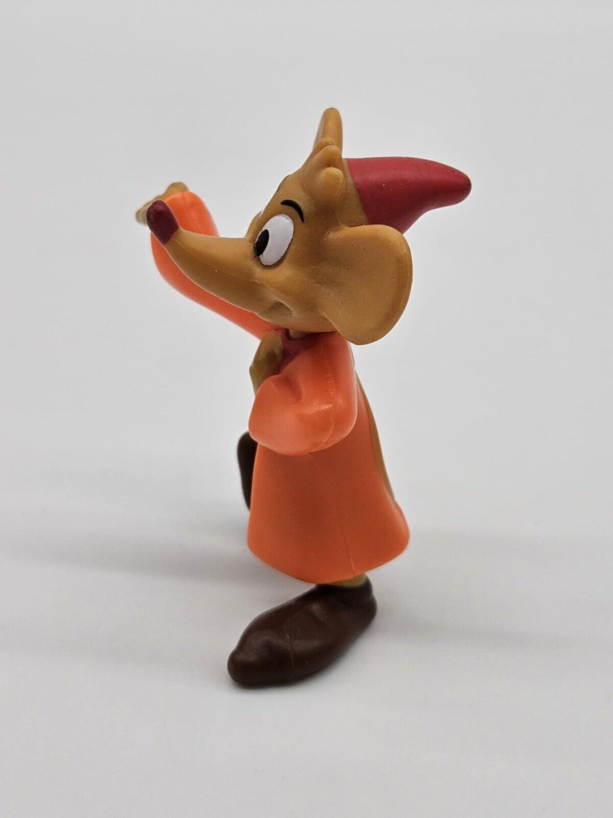 Disney's Jaq Mouse from Cinderella Figure Orange Coat A4