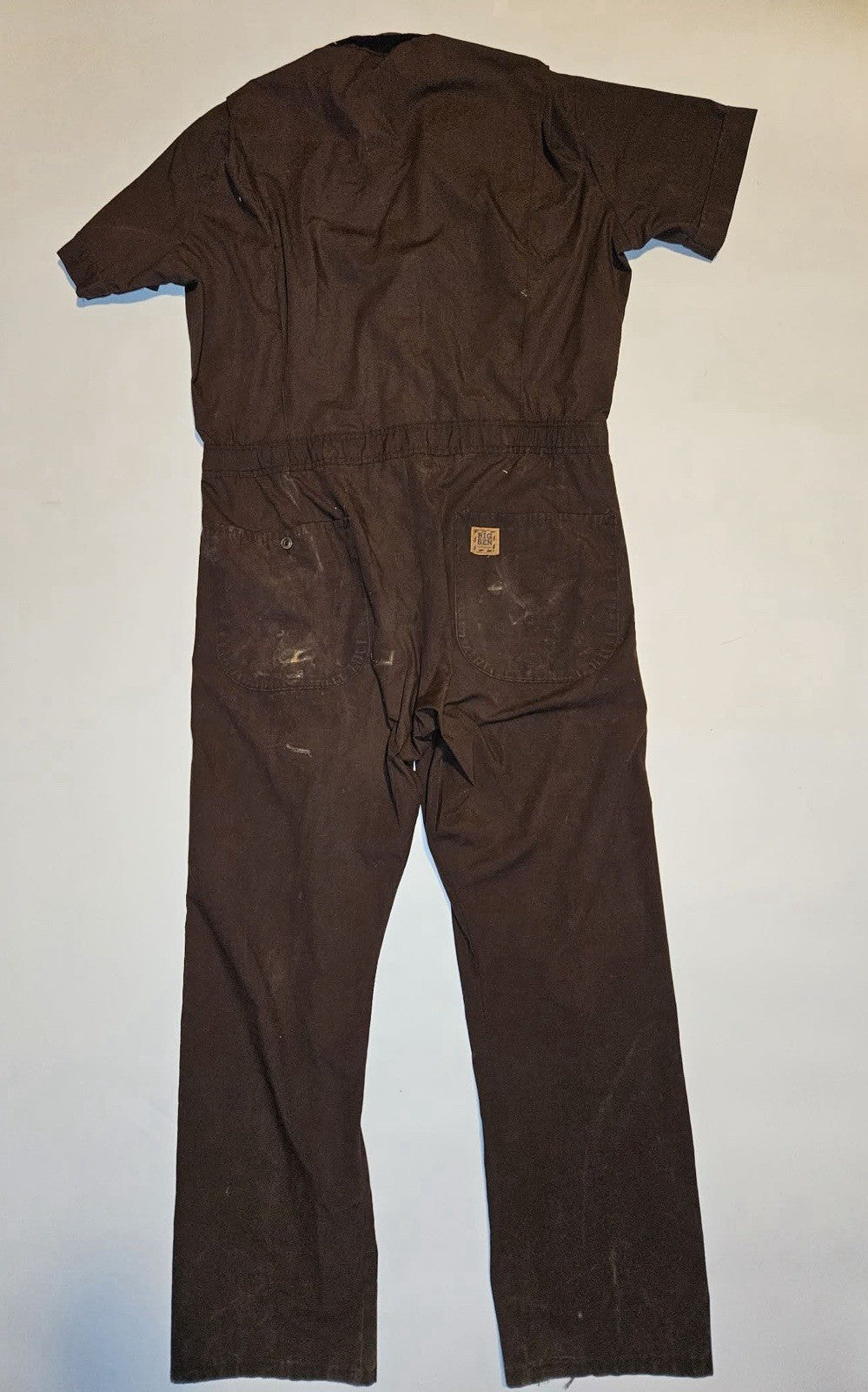 Vintage Big Ben by Wrangler Brown Work Coveralls Men’s Large USA Made
