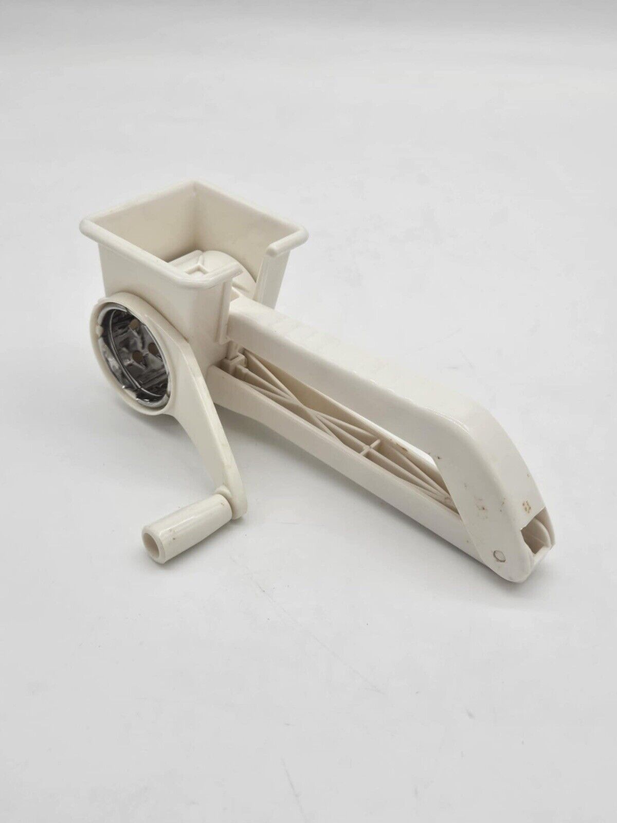 Vintage Hoan Triple Roto Grater 3 Drums & Handle Stainless new Unused