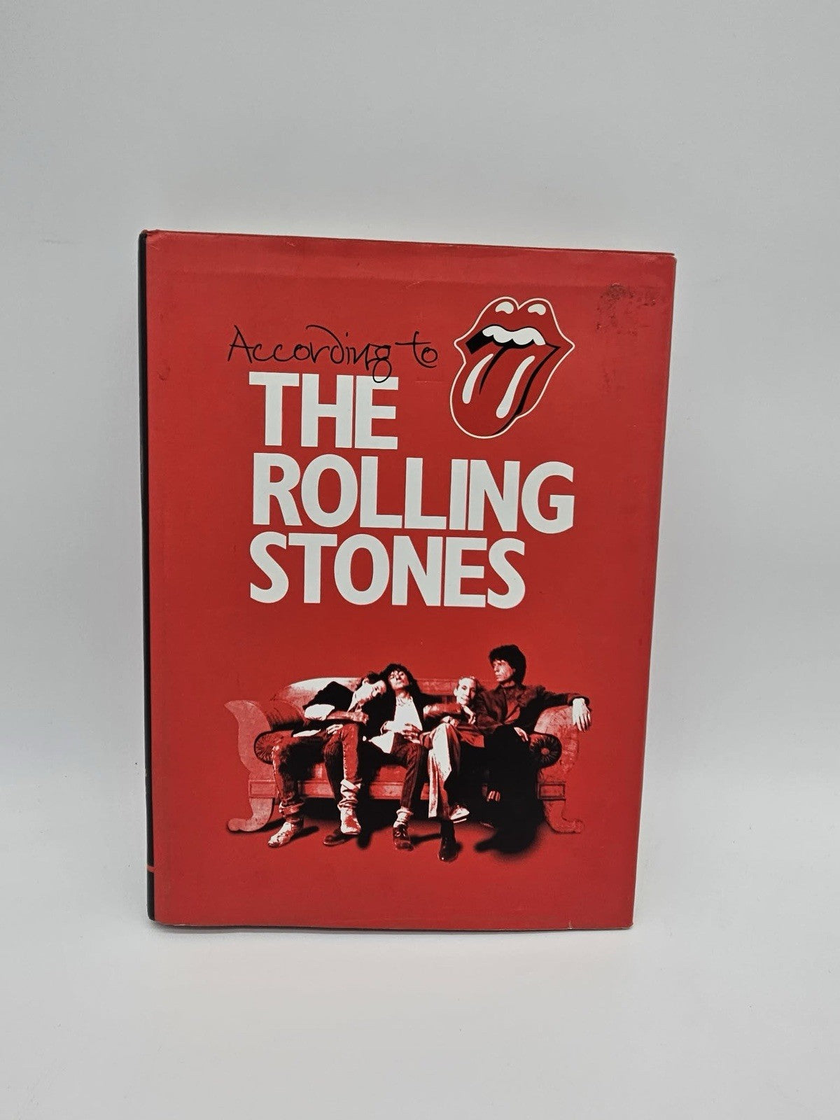 ACCORDING TO THE ROLLING STONES HARDBACK BOOK  2003, Oversize