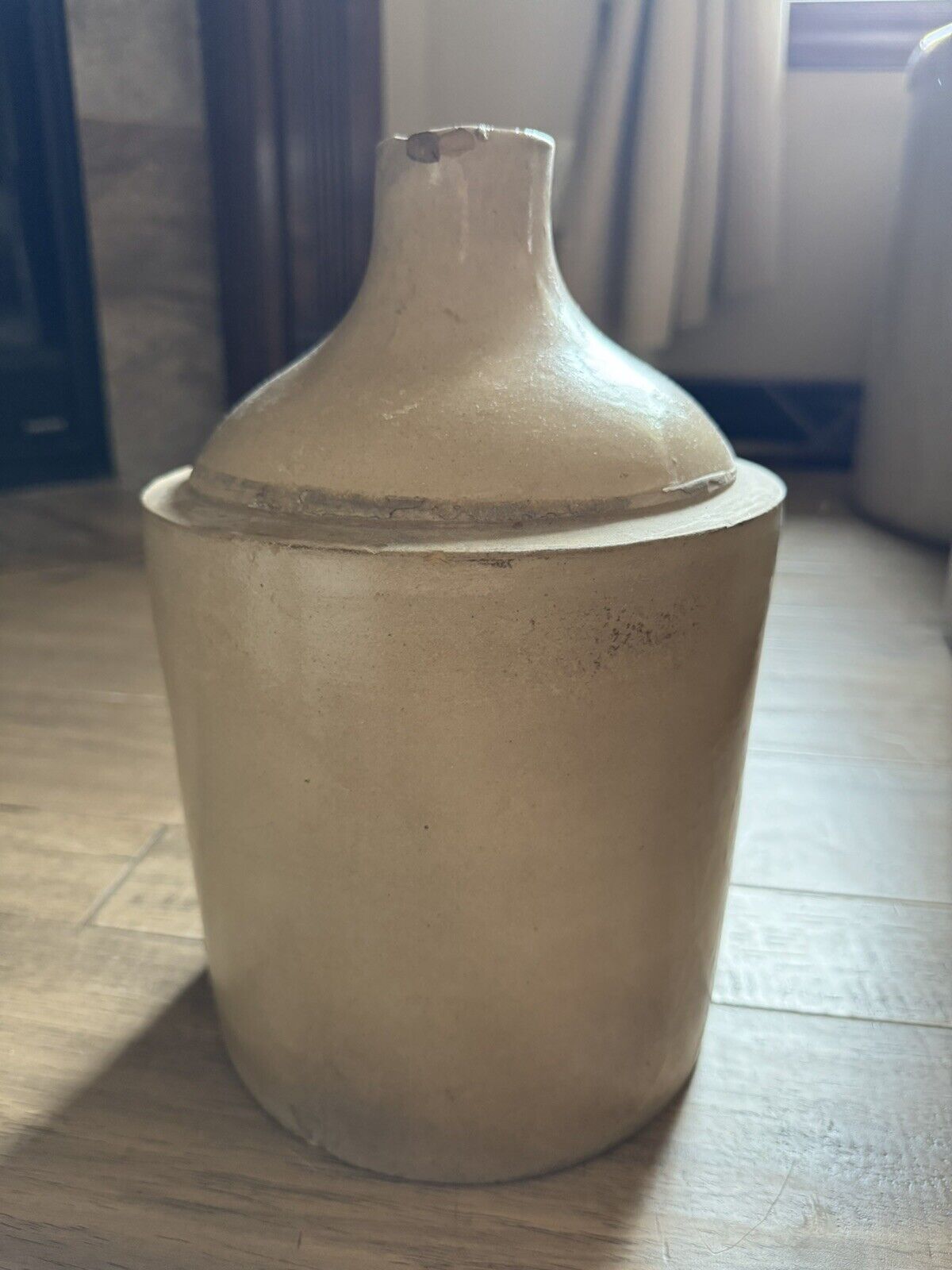 1 Gallon Whiskey Jug Vintage Stoneware