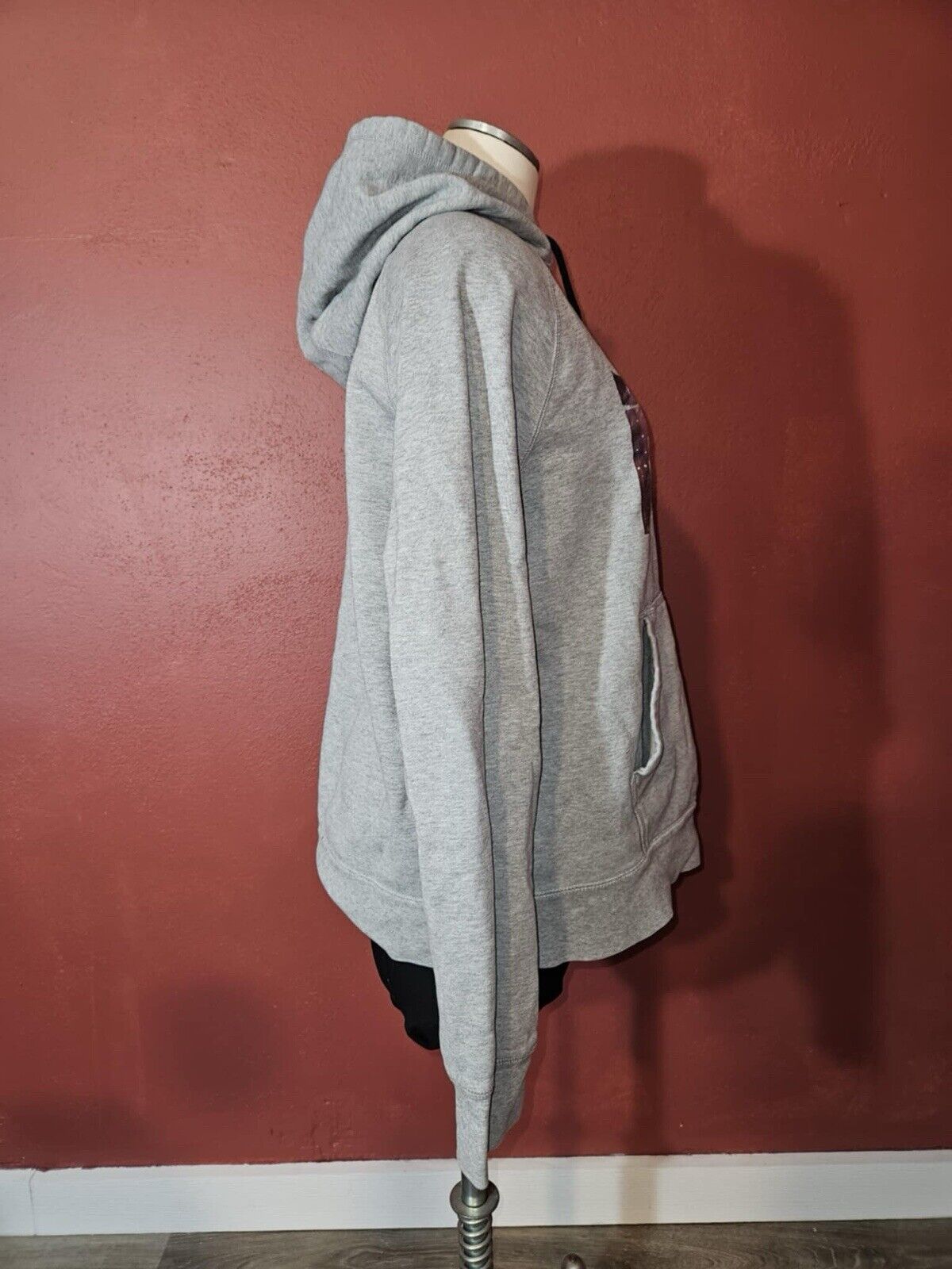 Vintage Nike Galaxy Hoodie Sweatshirt Sz L Grey