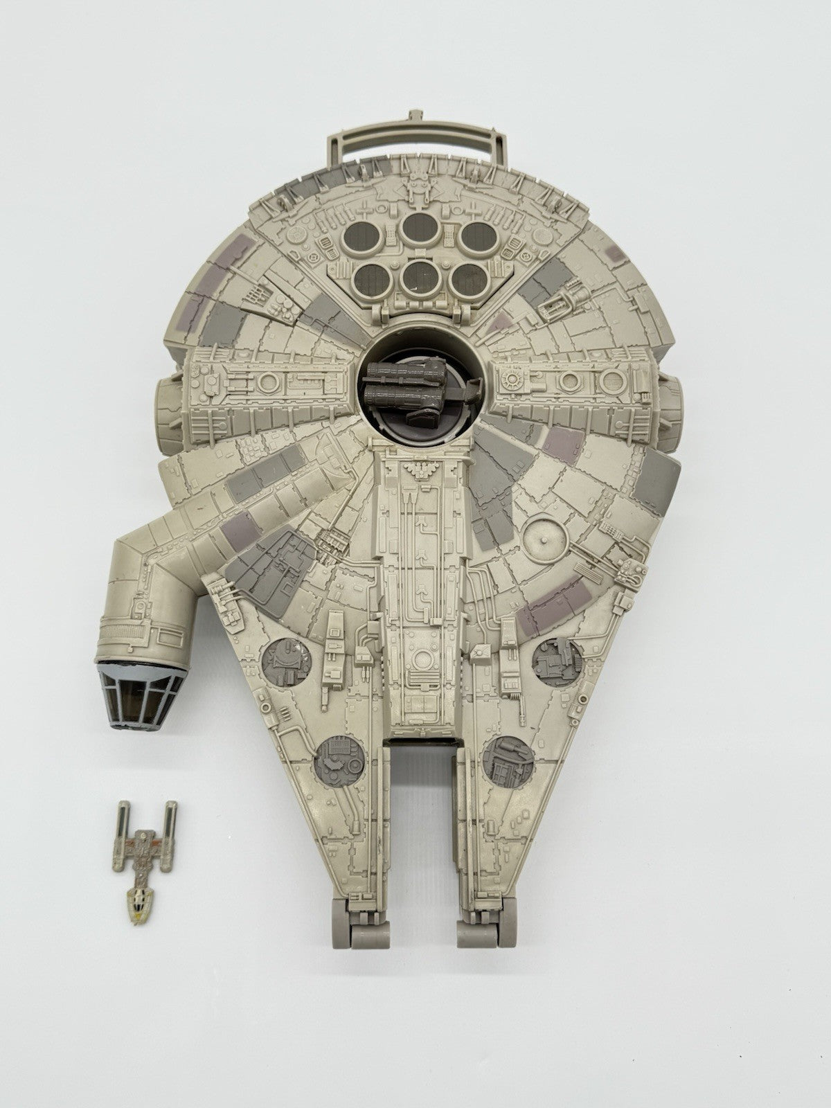 Star Wars Micro Machines Millennium Falcon w/ Y Wing Fighter