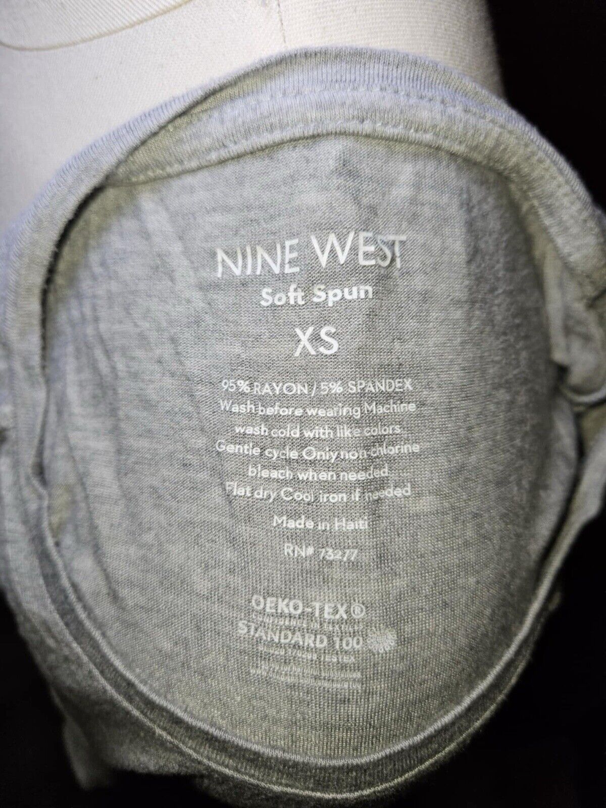 Nine West Gray Women’s French Terry Size XS