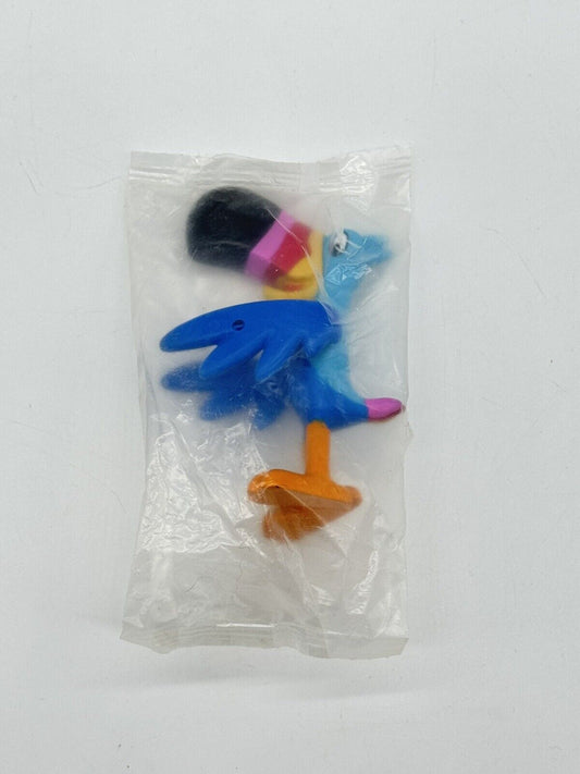 Kellogg's 2003 Froot Loops Toucan Sam 3.5" Bendable PVC Figure Lot Of 5
