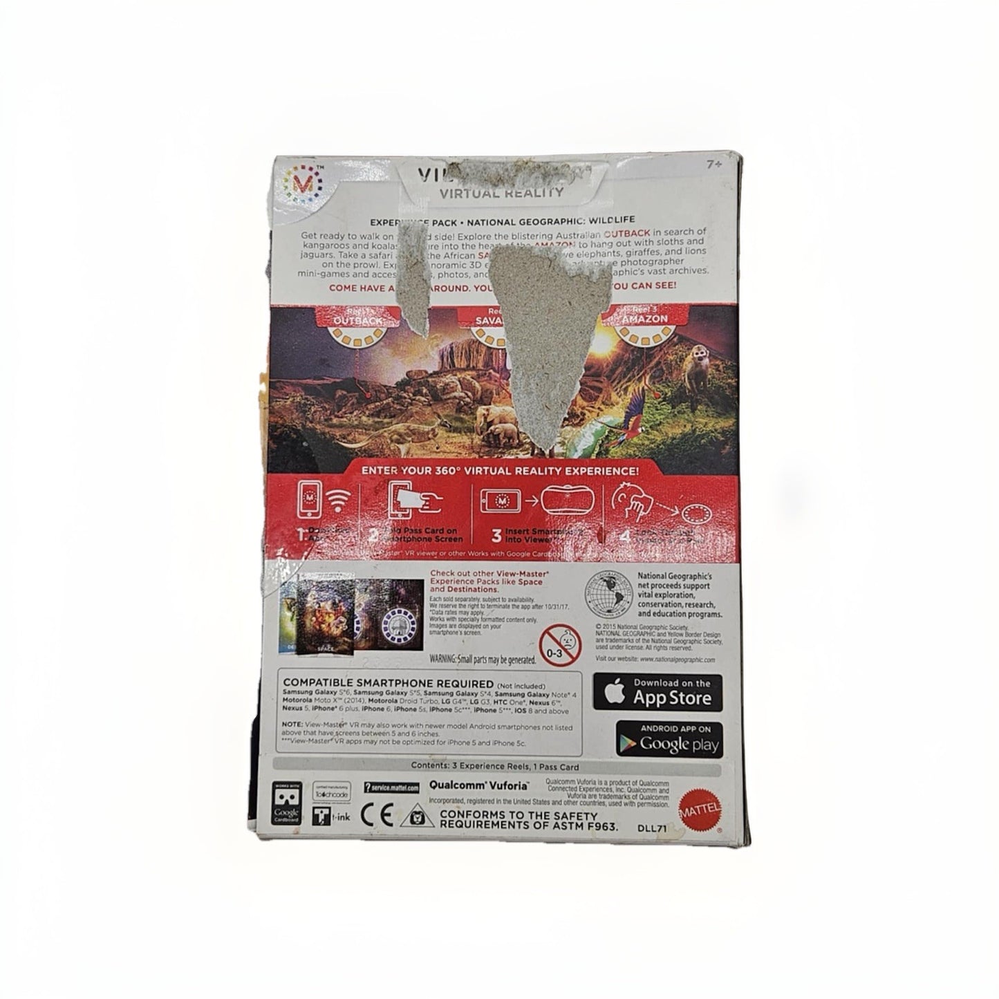 View Master Virtual Reality National Geographic Wildlife Experience 3 Pack