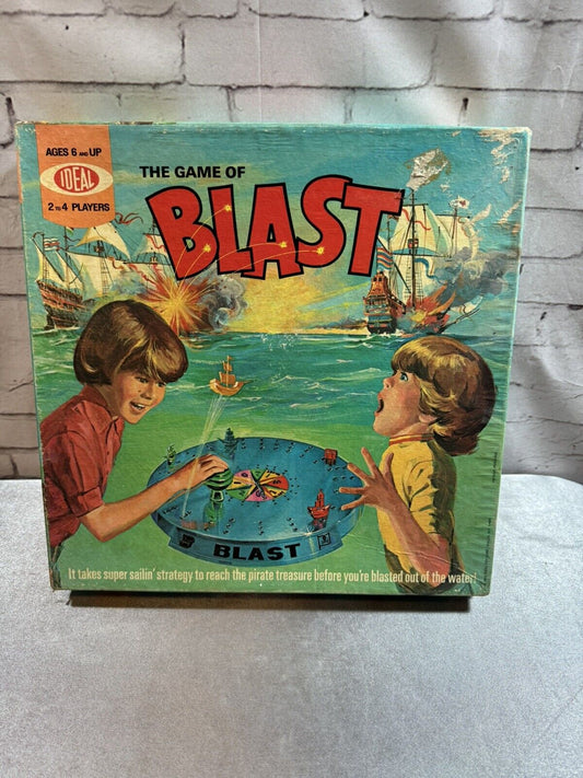 The Game Of BLAST © 1973-IDEAL TOY CORP., HOLLIS. N.Y. 11423 VTG 1970’s