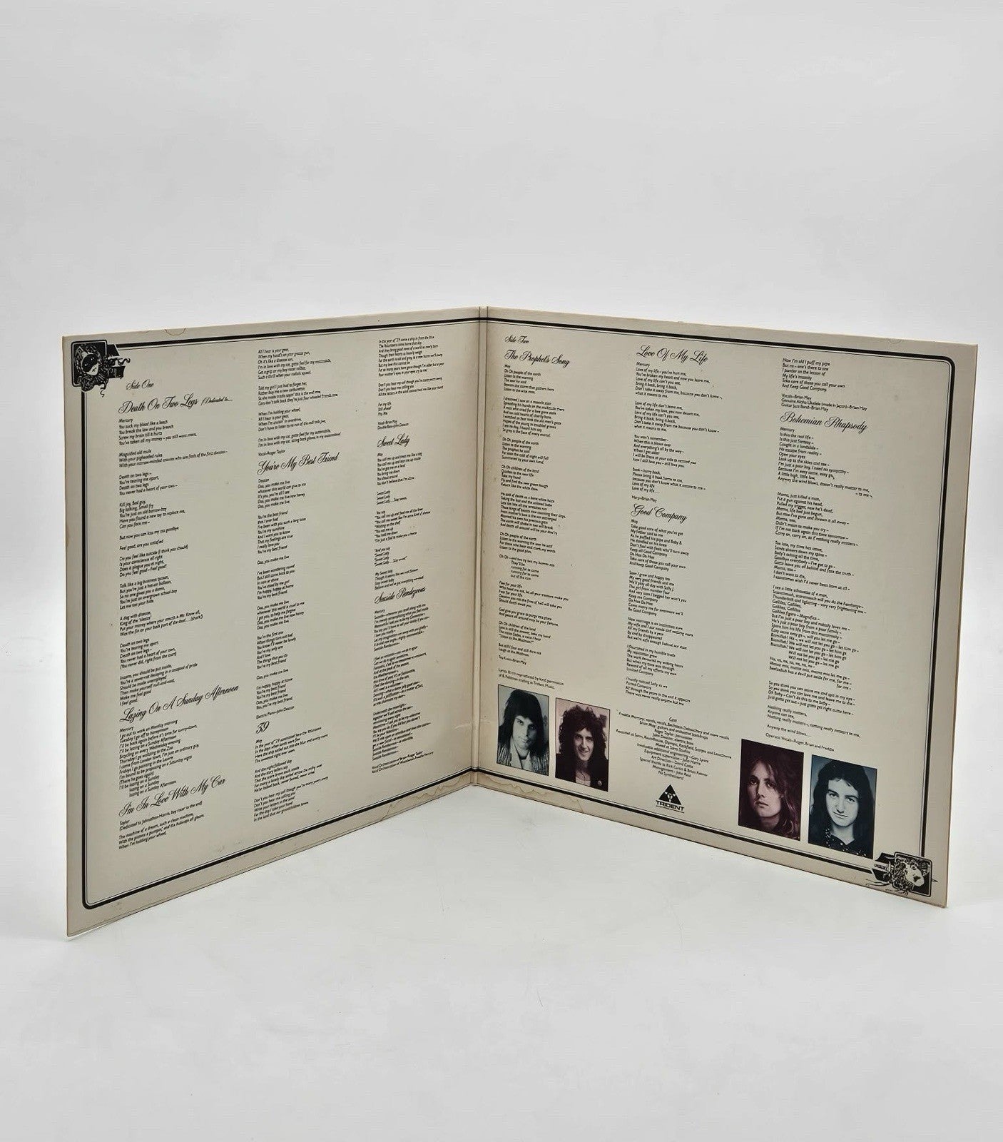 Queen A Night at the Opera LP 1975 Original Gatefold w/ Inner Sleeve