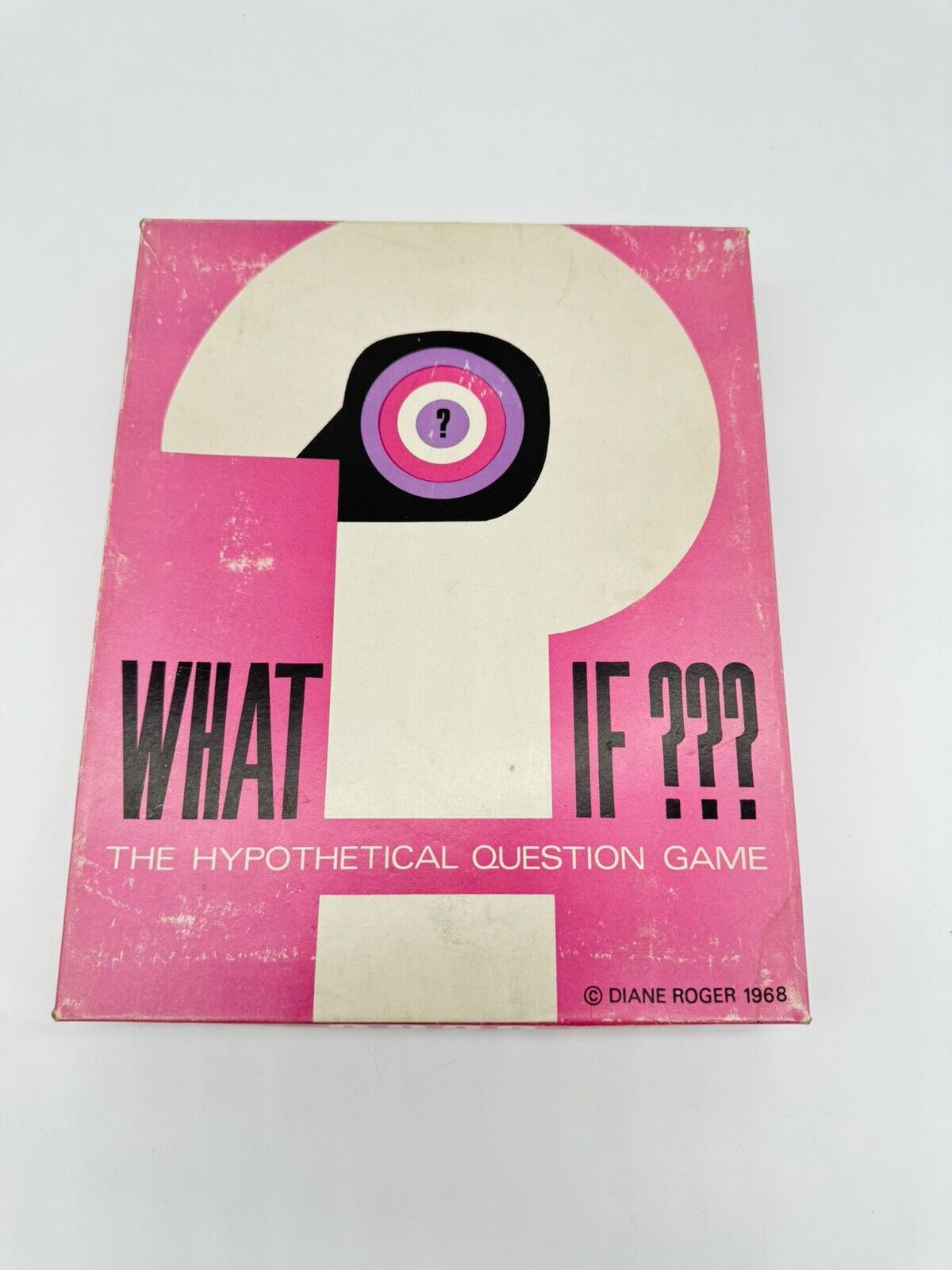 Vintage 1968 Diane Roger Game- WHAT IF ????-Hypothetical Questions Teen & Adults
