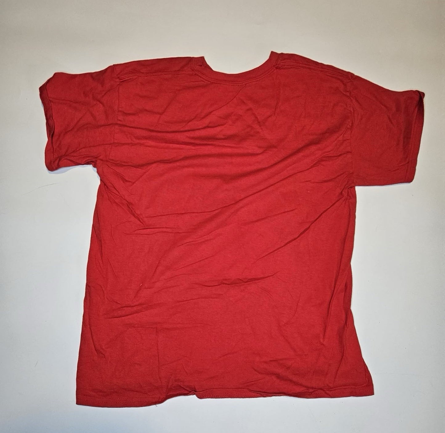 The Office Dunder Mifflin Christmas Party Graphic T-Shirt Red Womens Small