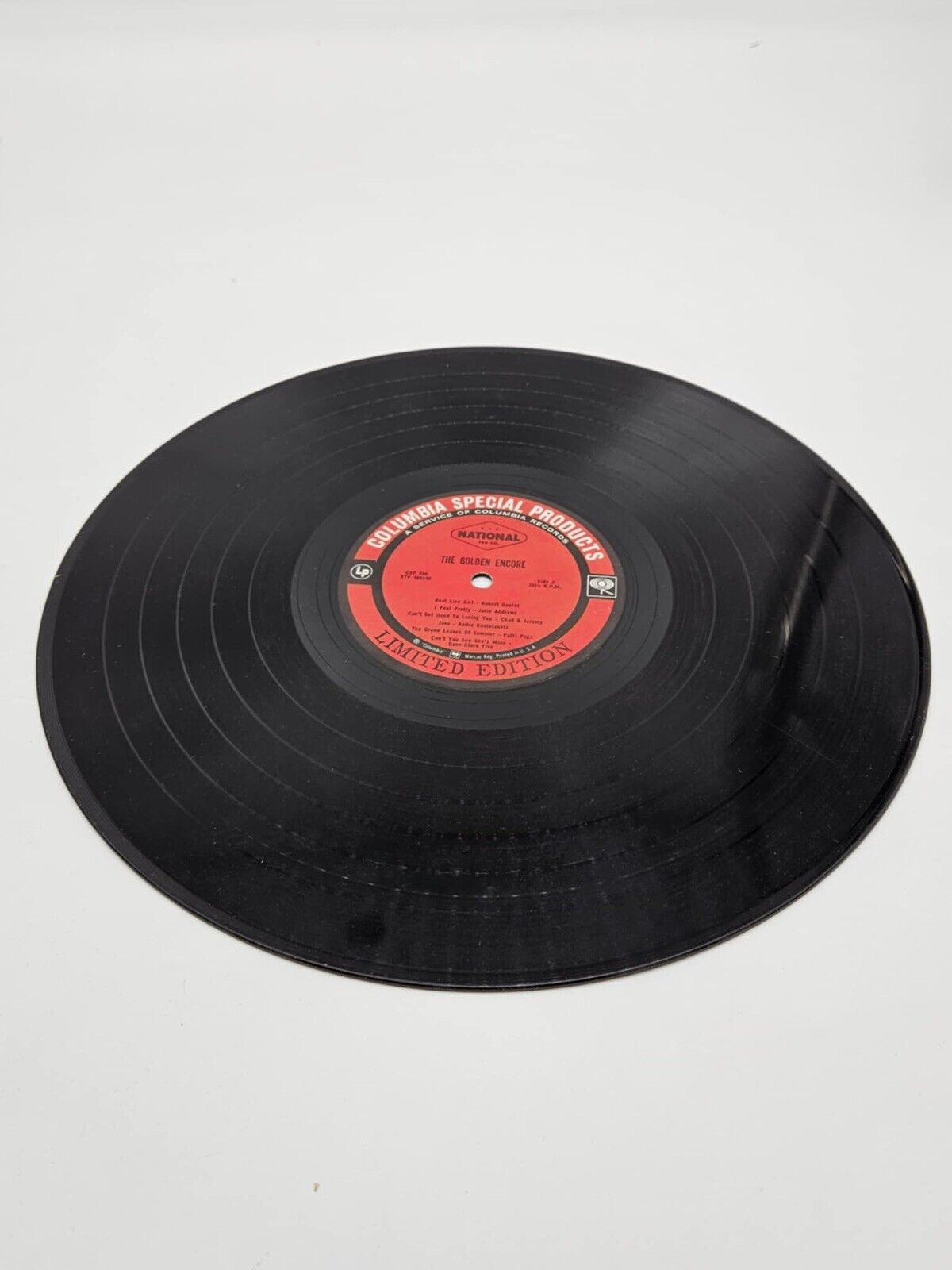 Golden Encore! 1968 Vinyl LP - Barbra Streisand, Julie Andrews, Tony Bennett