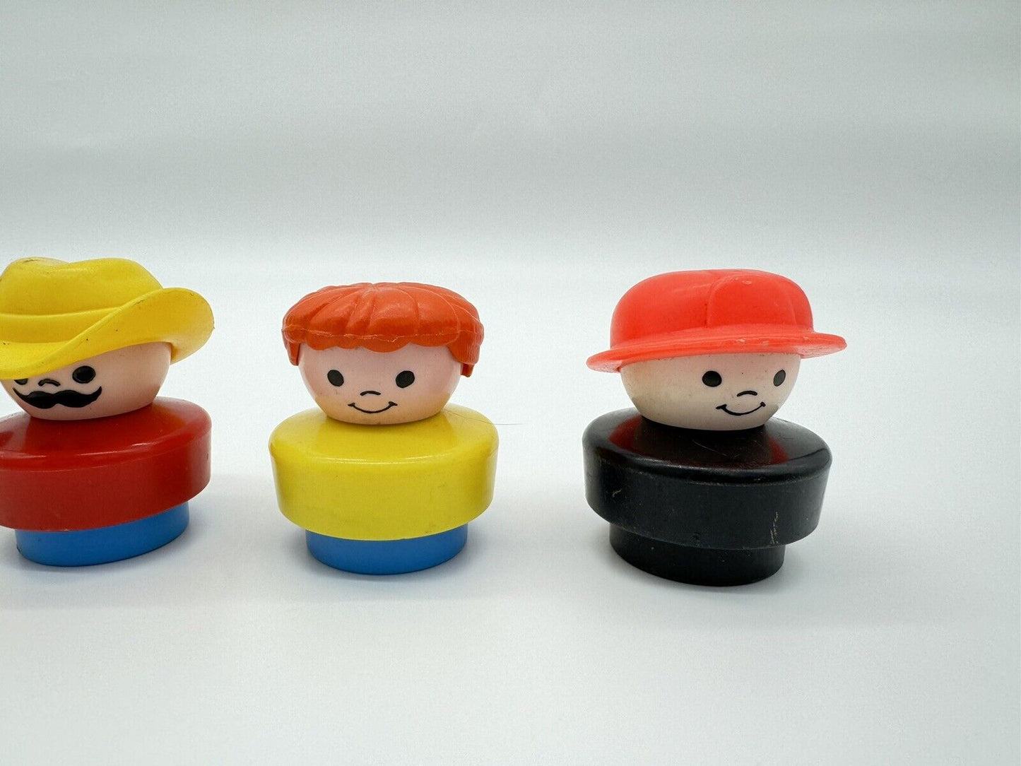 Vintage Fisher Price Little People Chunky People Lot Of 5 Figures 1990