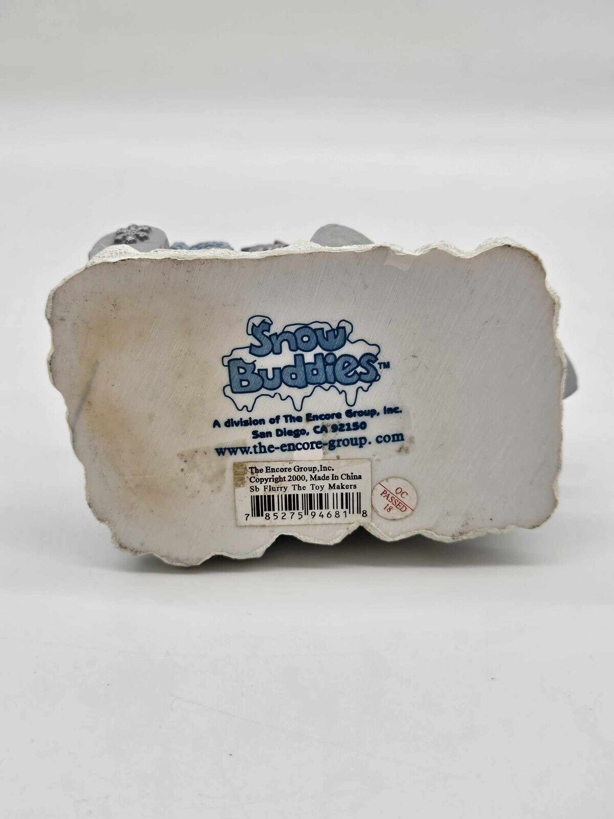 Snow Buddies Figurine Santa & Snowman 2000 Flurry the Toy Makers Santa Toys