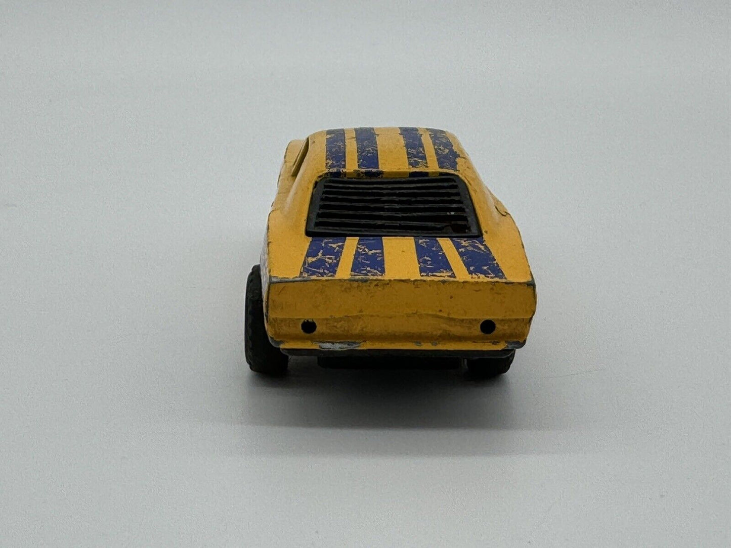 Vintage Dodge Charger 426 Hemi Yellow Diecast Model Car 1:48 Made in Macau 006
