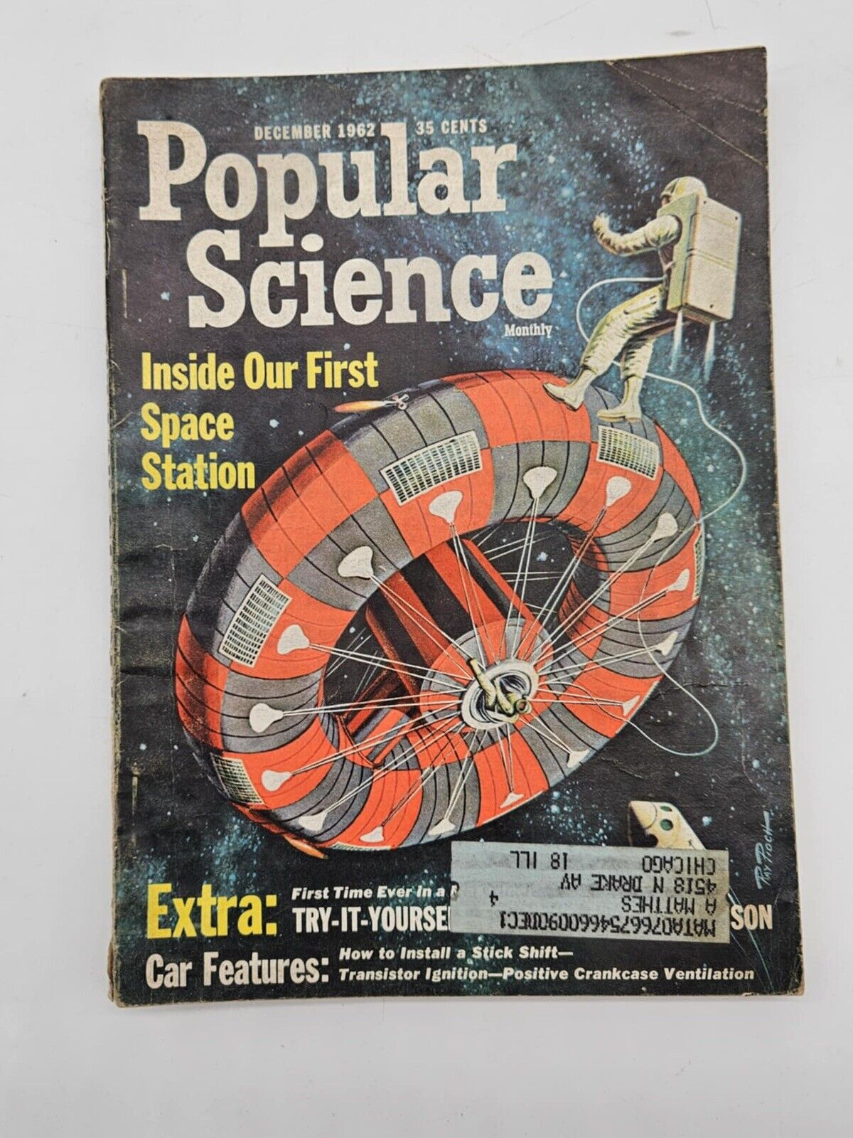 Lot of 7 Popular Science 1960s Vintage