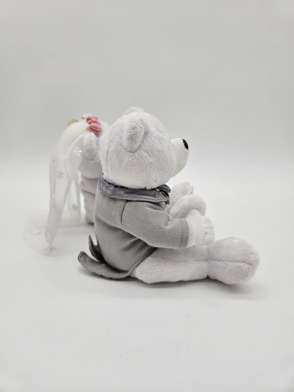 TY Original Beanie Babies Plush We Do Bride & Groom Wedding Beanie Bears Tag