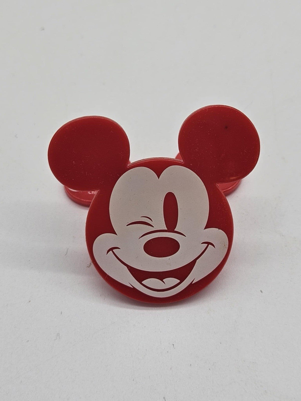 Vintage Disney Eats Chip Clip Mickey Mouse ~ Red