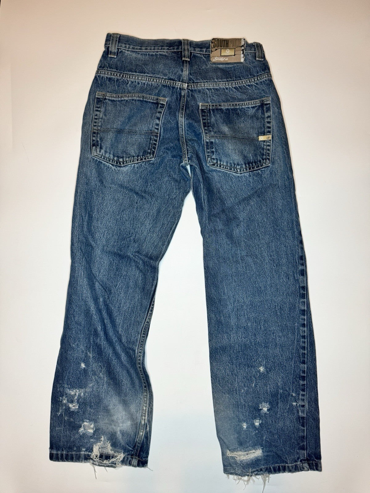 Vintage Southpole Jeans Mens 32 Blue Baggy Denim Y2K
