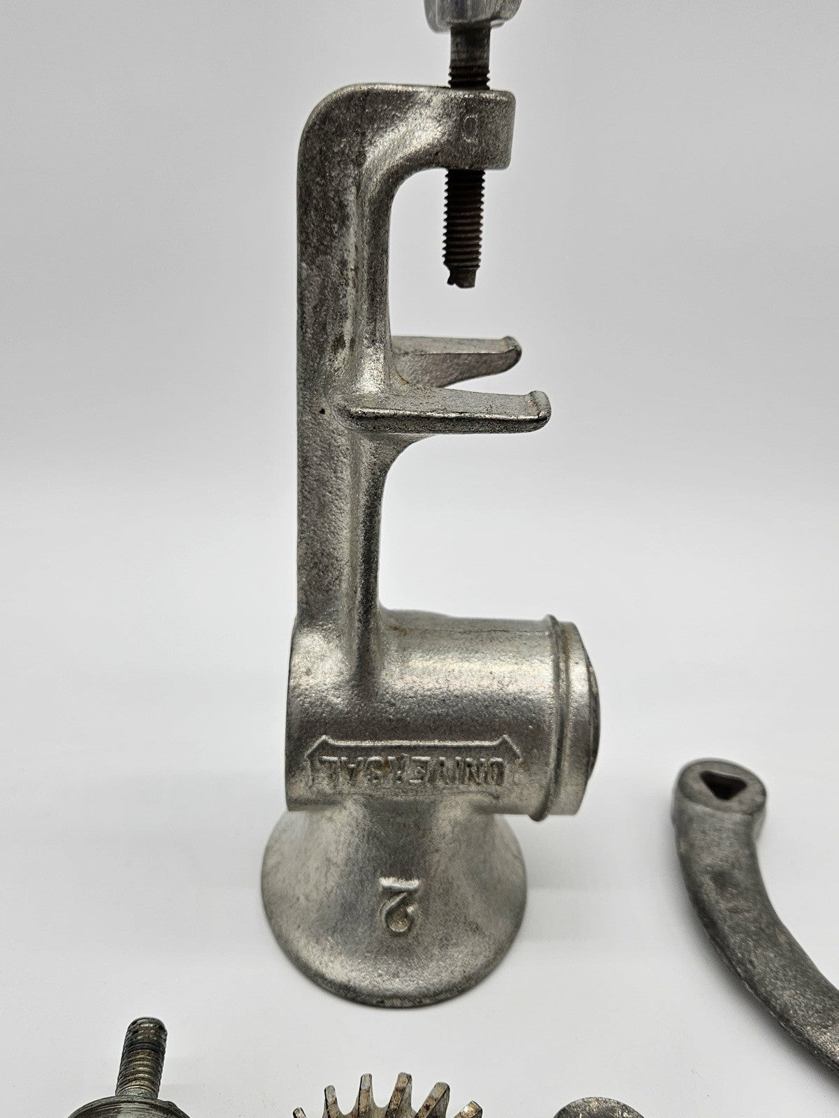 Universal No. 2 Vintage Meat Grinder & Food Chopper ~ Complete W/ Manual
