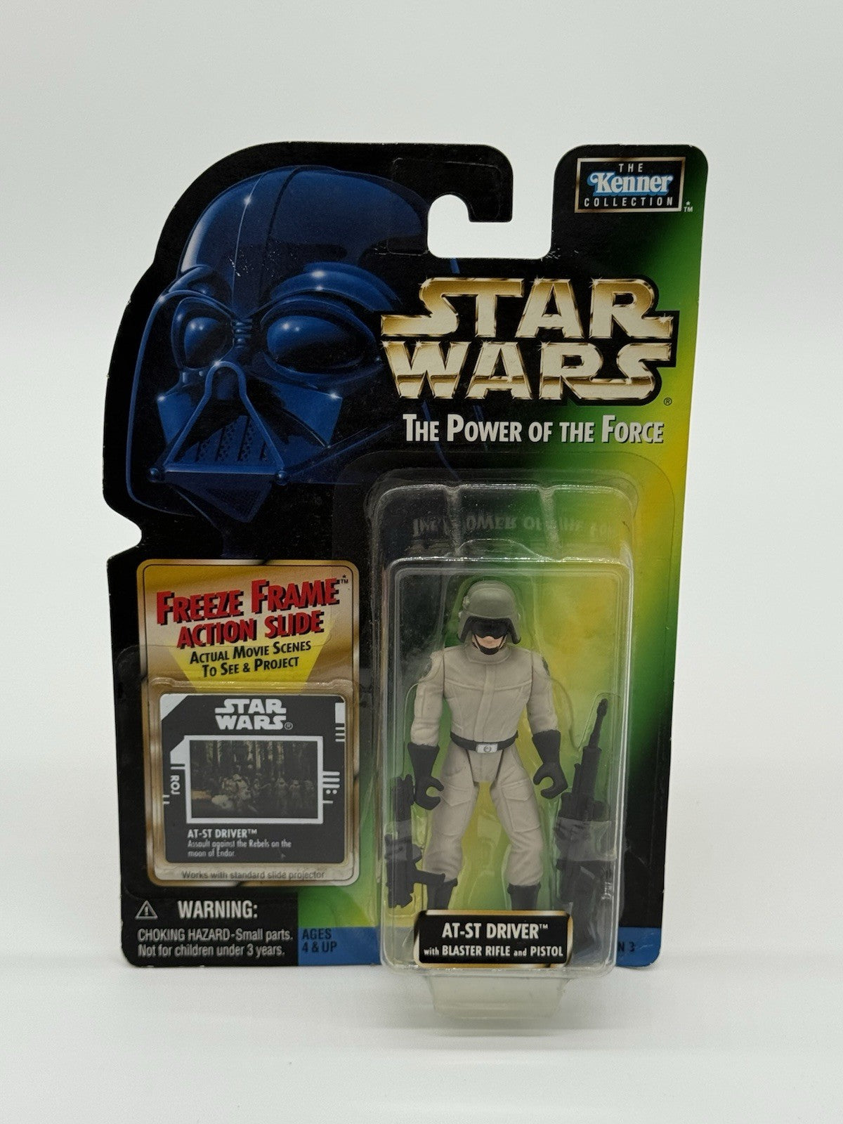 Kenner Star Wars Power Of The Force - At-St Driver With Blester Pistol And...