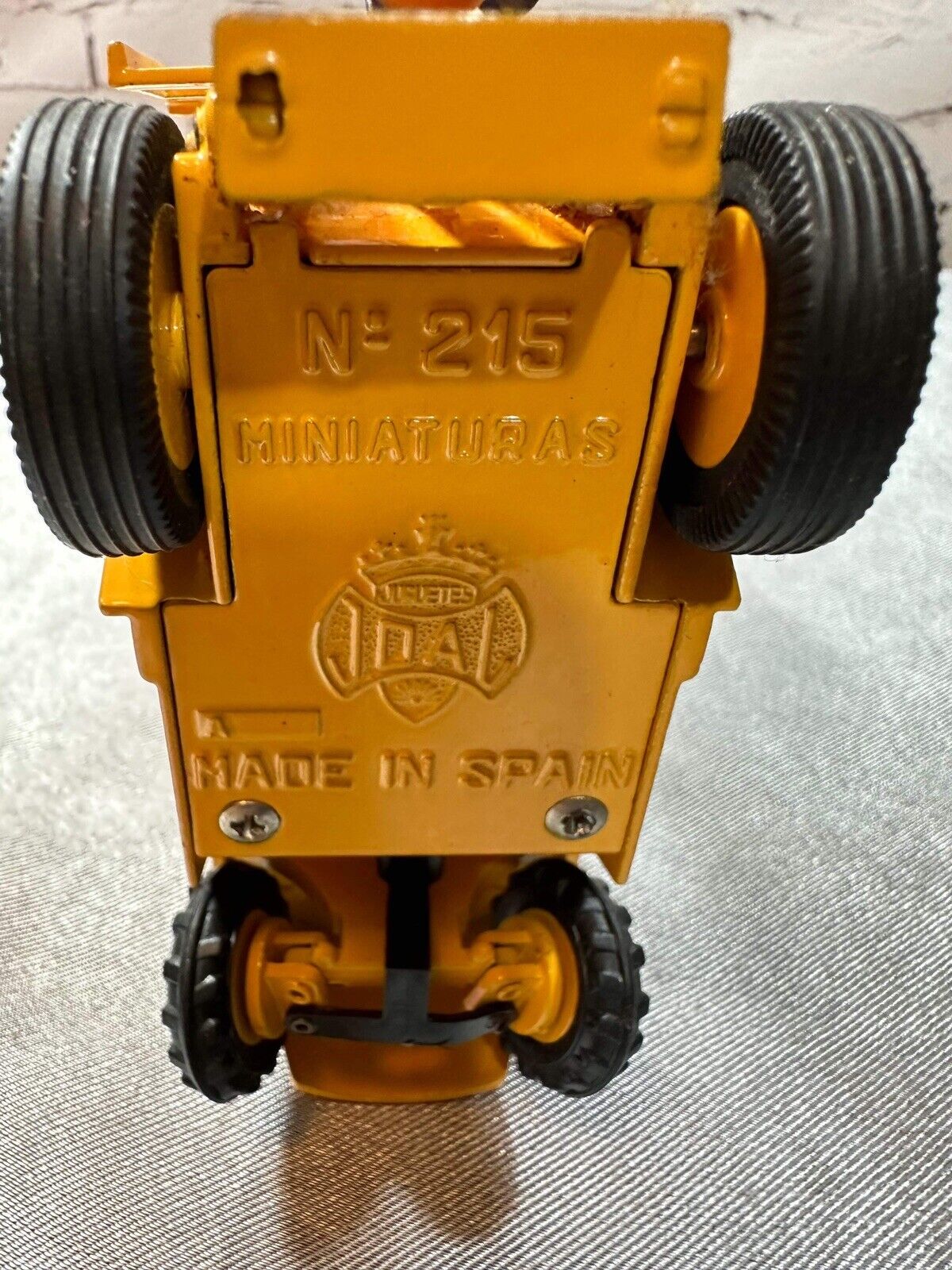 JOAL #215 Miniaturas Caterpillar Fork Lift model replica Made in Spain