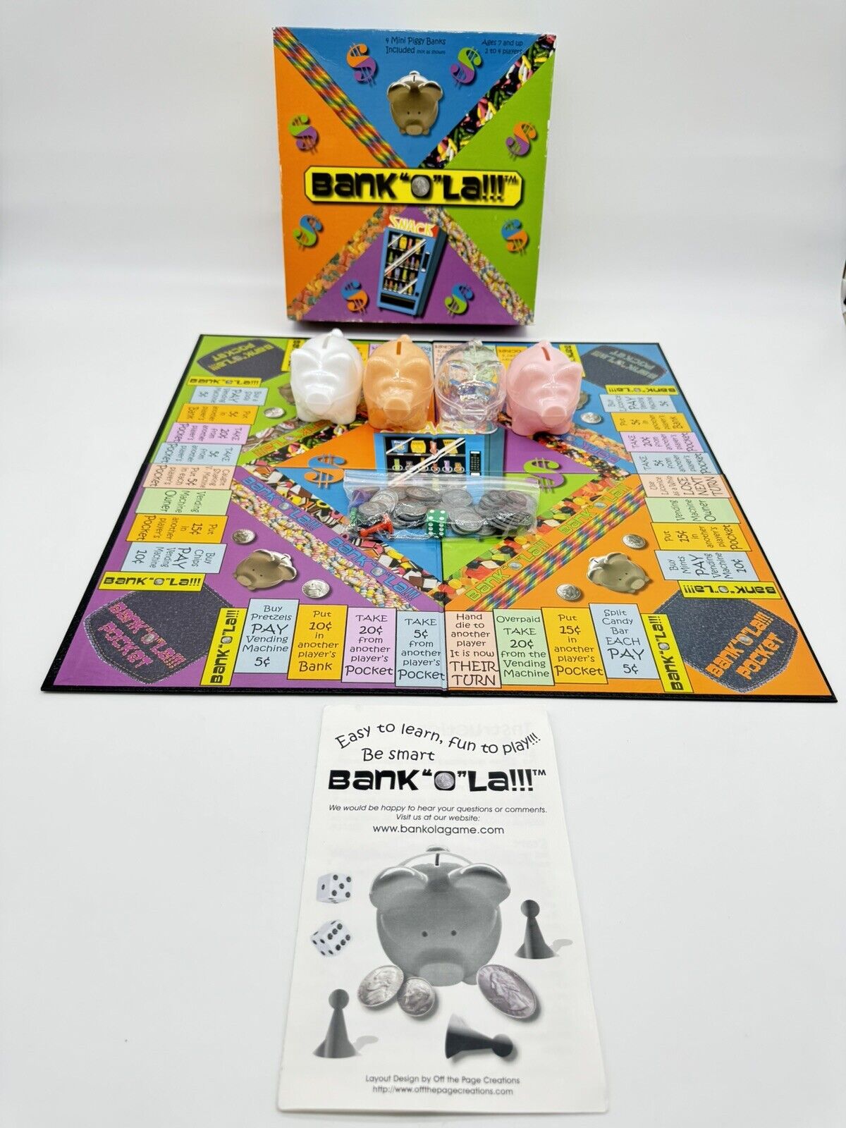 Tricia Fontaine 2005 : Bank "o" La - Learn to Count Money in a Fun Way COMPLETE