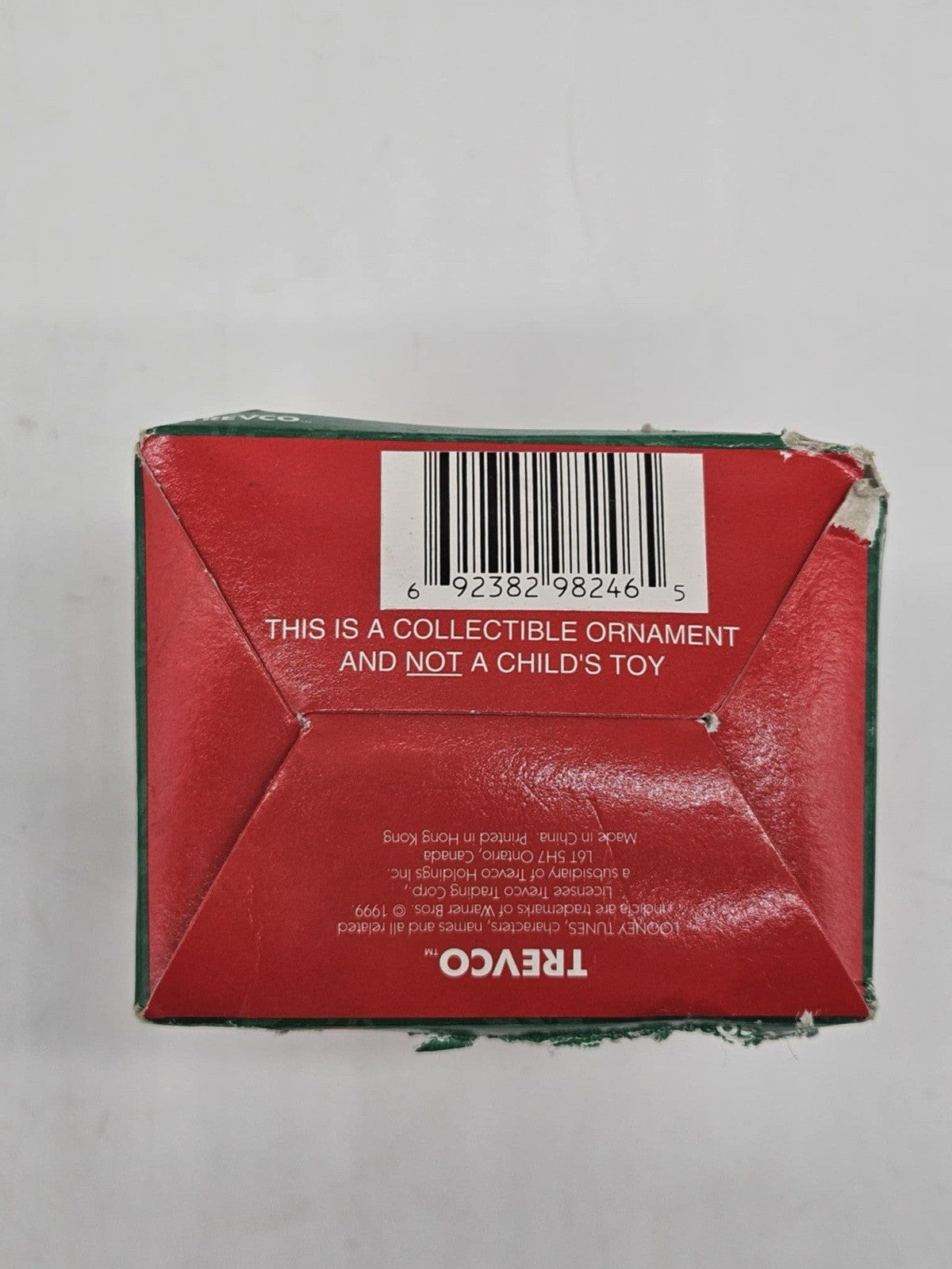 Vintage 1998 Matrix Looney Tunes Taz Tazmanian Devil Christmas Ornament