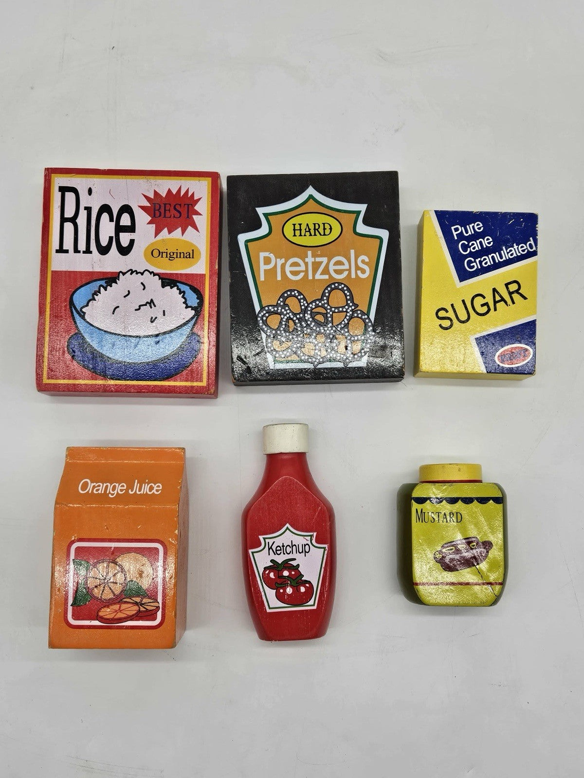 Melissa & Doug Kitchen Food Play Wooden Pantry Products Ages 3+