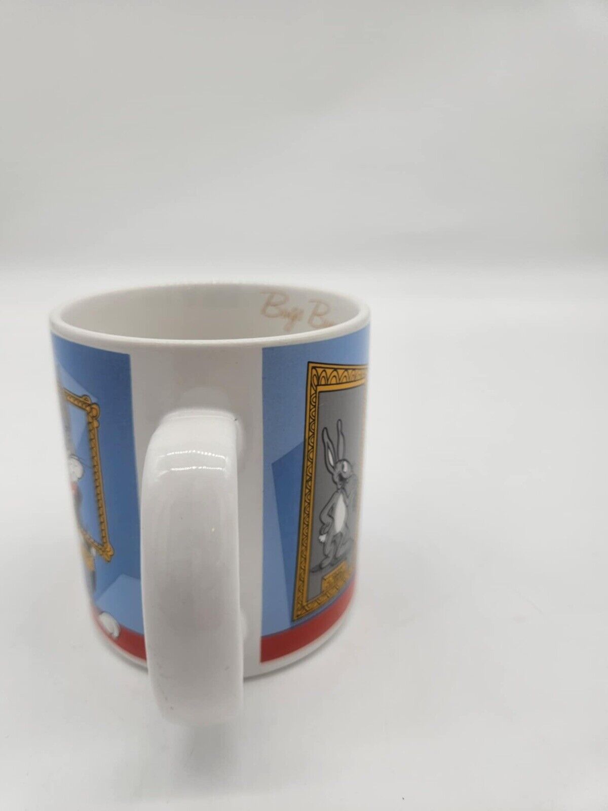 Looney Tunes Bugs Bunny thru the years Mug cup WB Warner Brothers 1989 Applause
