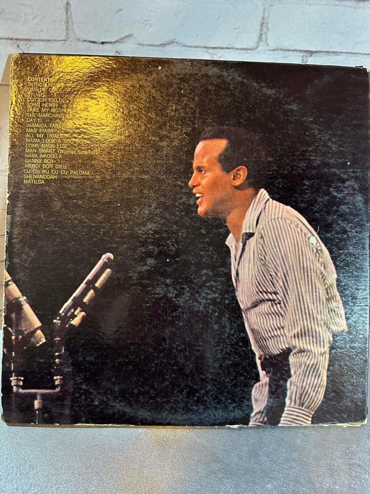 Harry Belafonte At Carnegie Hall Vinyl 2 LP RCA LOC-6006 1st Pressing Day O Mono