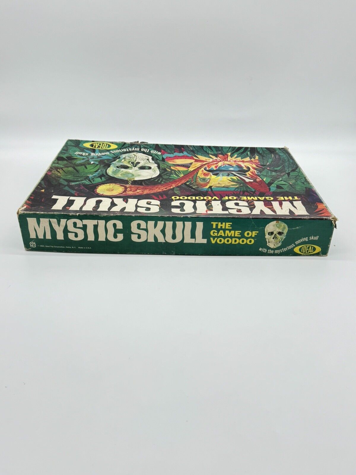 TWO Mystic Skull the Game of Voodoo Board Game, 1964, by Ideal No. 2517-1