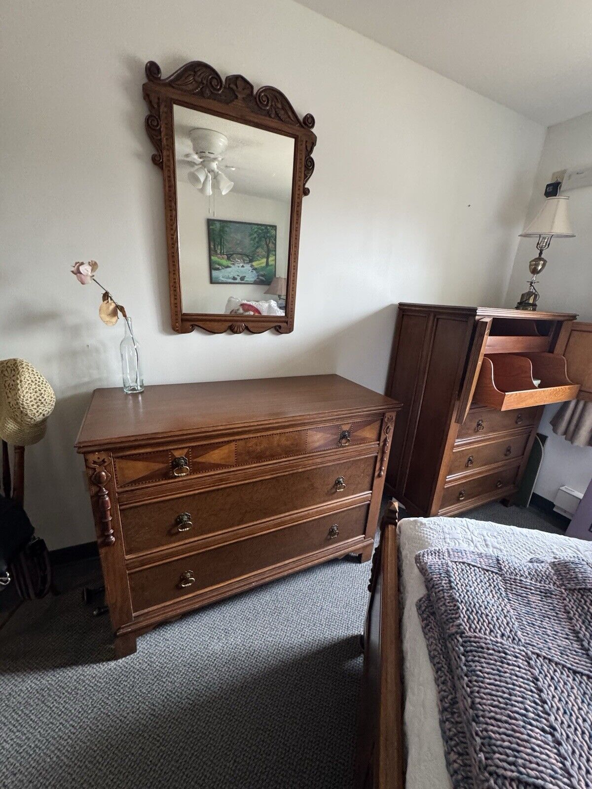 Southwestern Berkey & Gay Bedroom Suite – Circa 1920s