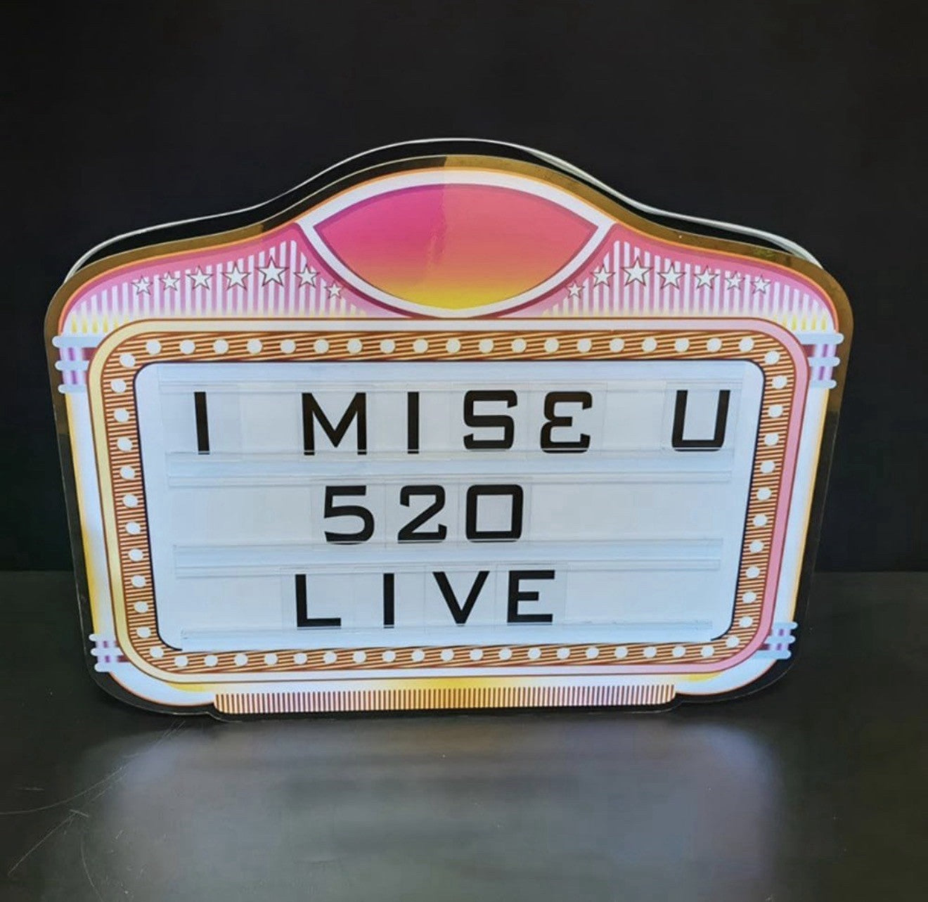 NEW Cinema Light Box LED Letter Bottle Presenter Letters/Numbers Board W/ Remote