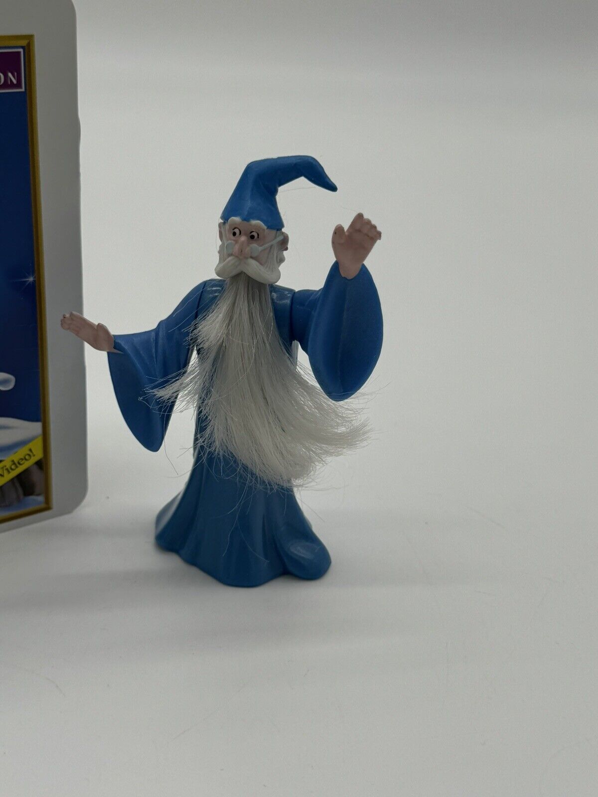 McDonald's Disney Happy Meal Toy Sword in the Stone Merlin Model Movie Case 1995