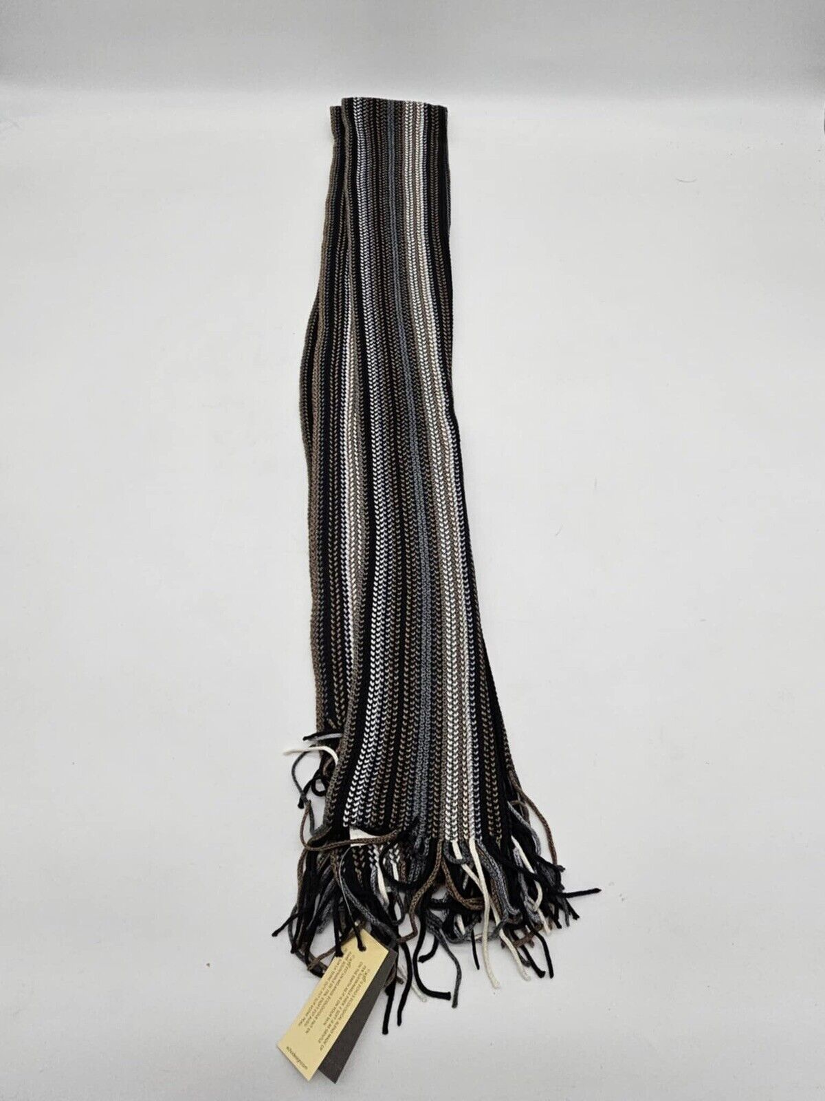 New Echo Design Striped Scarf Unisex