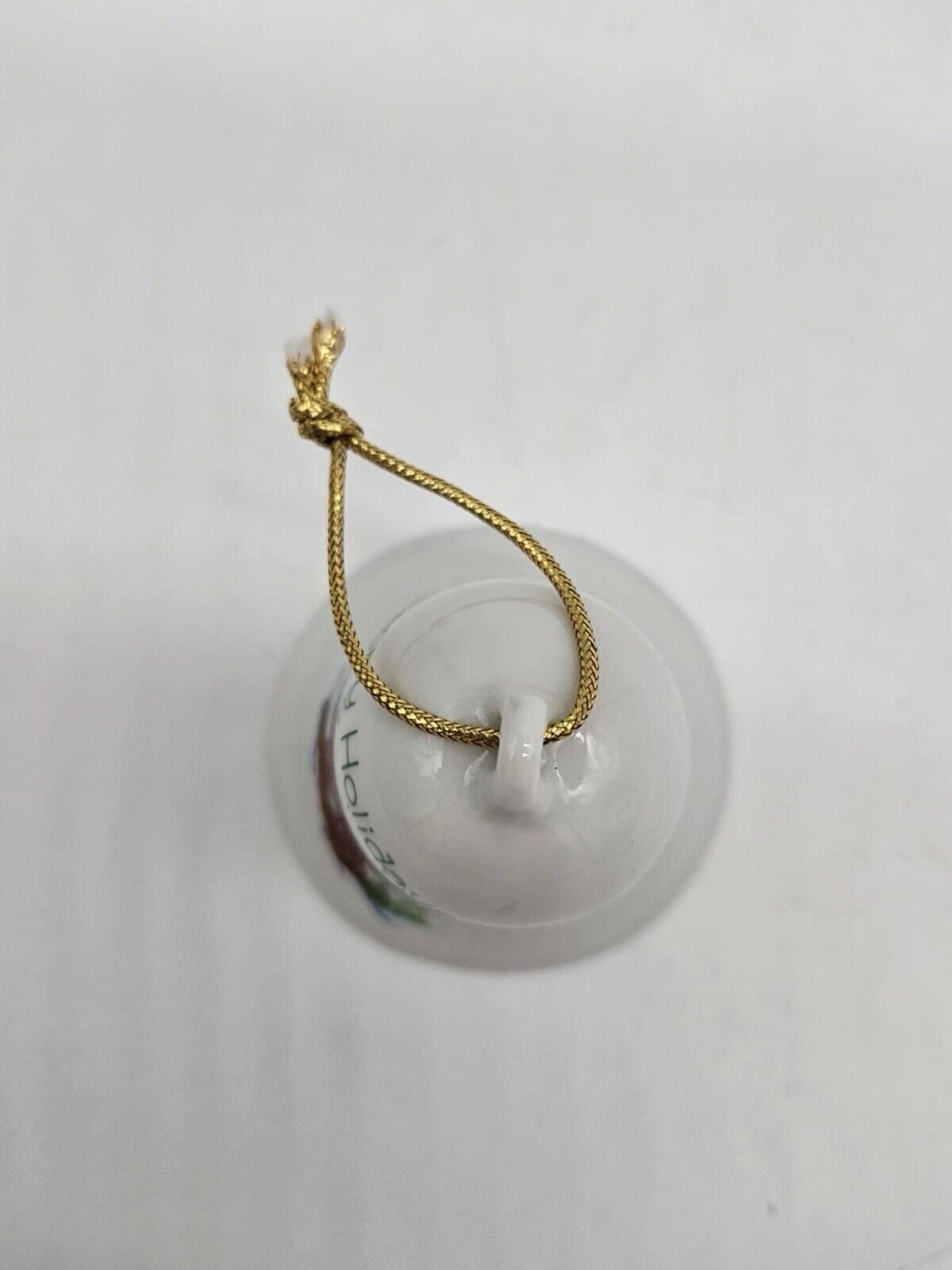 Gibson Greeting Cards Yuletide Treasures HAPPY HOLIDAYS Bell Vintage Collectible